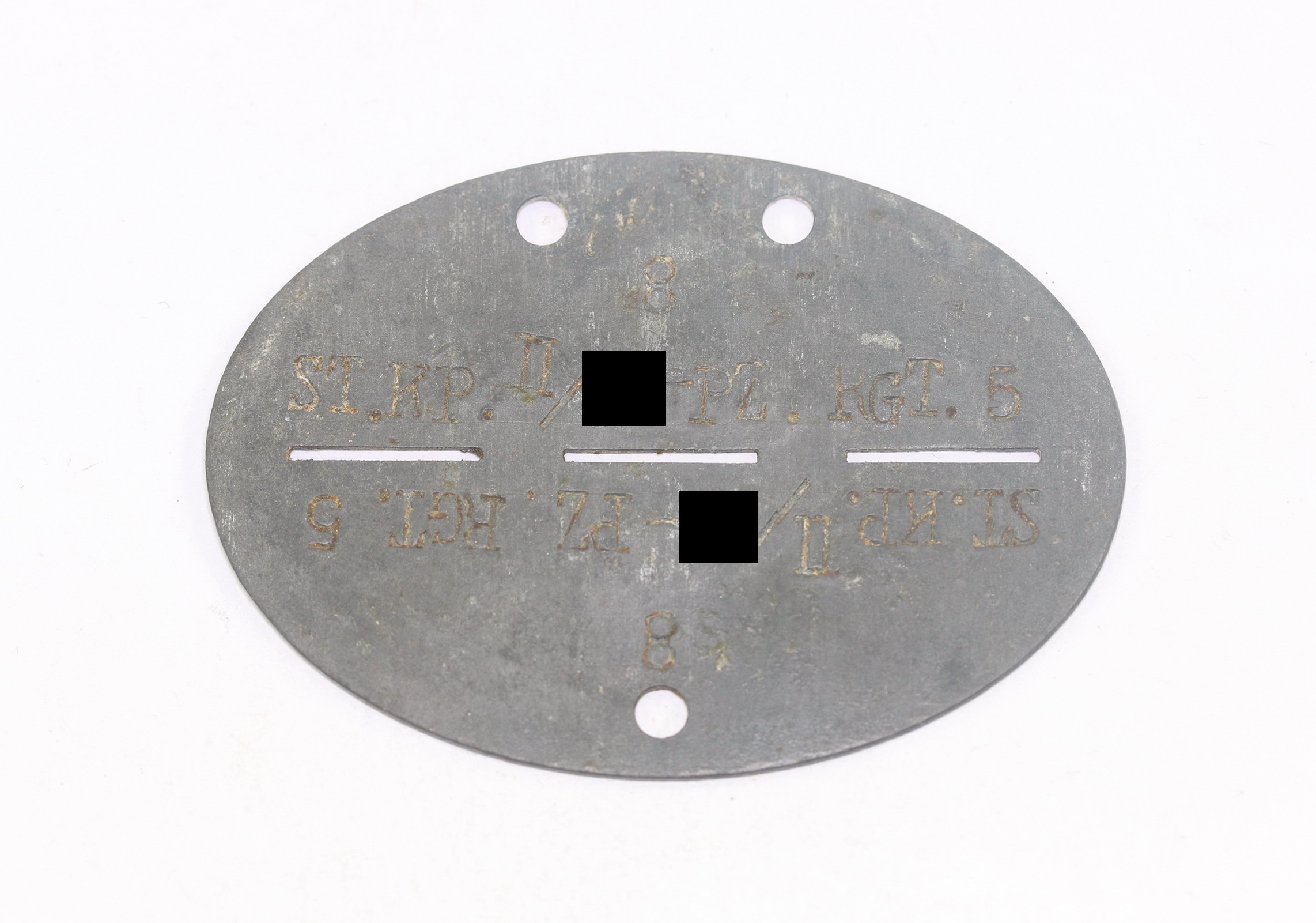Identity Disc, Waffen SS Panzerregiment 5 (Wiking) – Bild 1