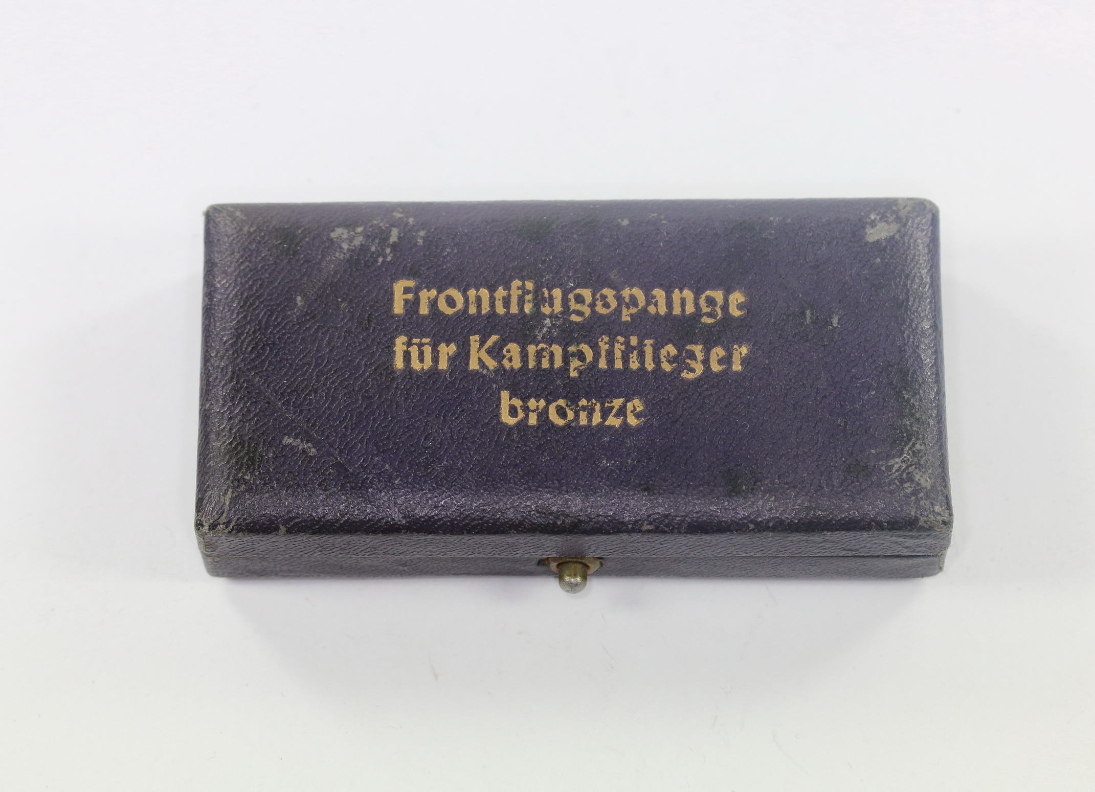 etui_f_r_eine_frontflugspange_f_r_kampfflieger_bronze_1_ Case for the Bronze Operational Flight Clasp for Bomber. – Bild 1