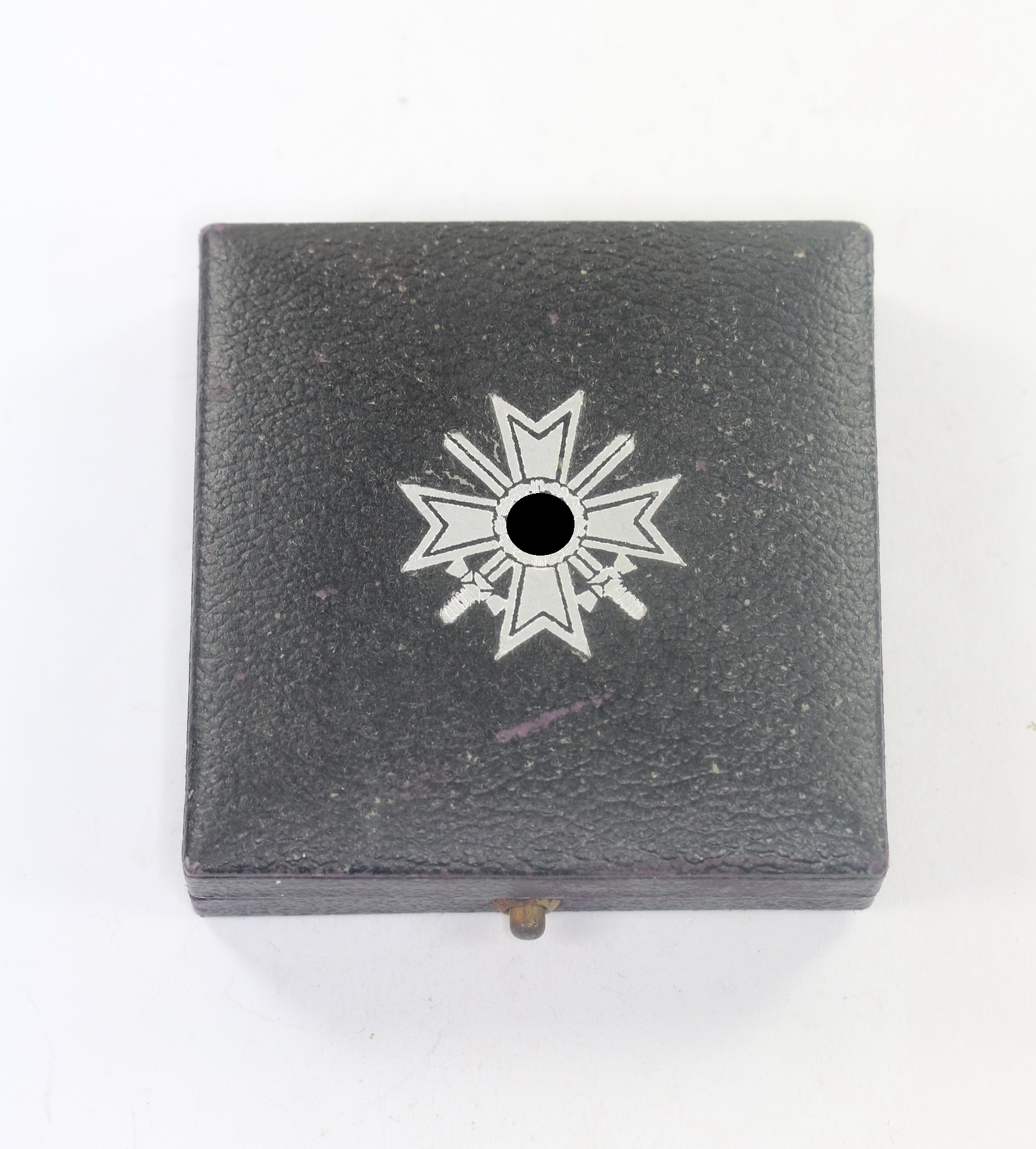 Case for the War Merit Cross 1st Class with Swords, Klein & Quenzer A.G., KVK mit Hakenkreuz (!) – Bild 1