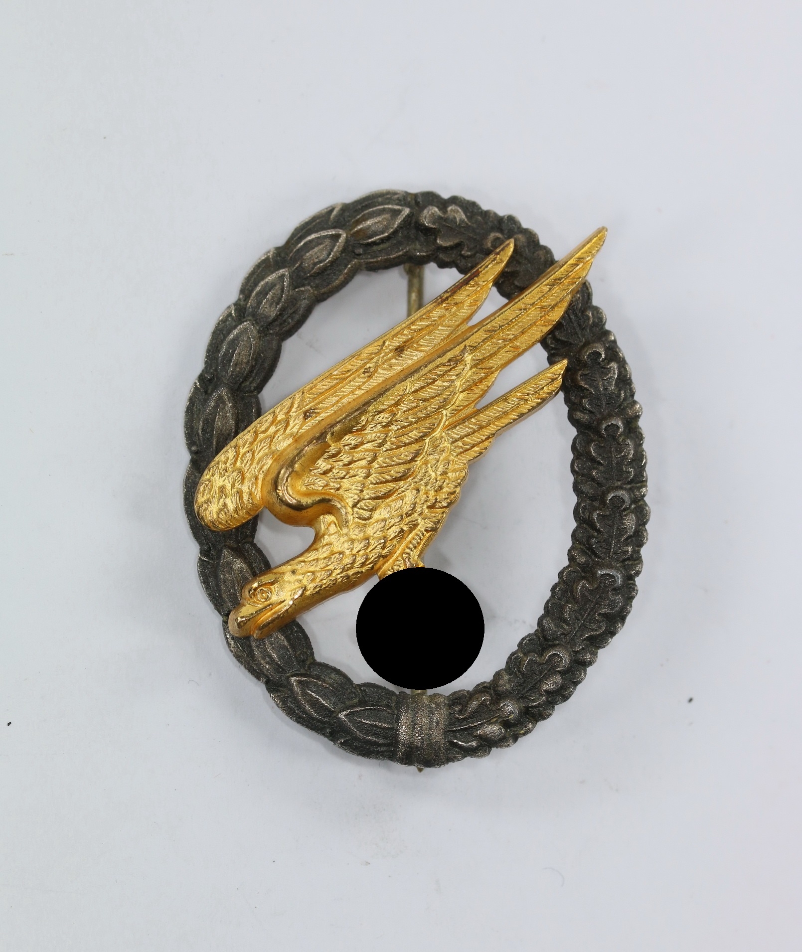 Luftwaffe Paratrooper Badge. Maker GWL. – Bild 1