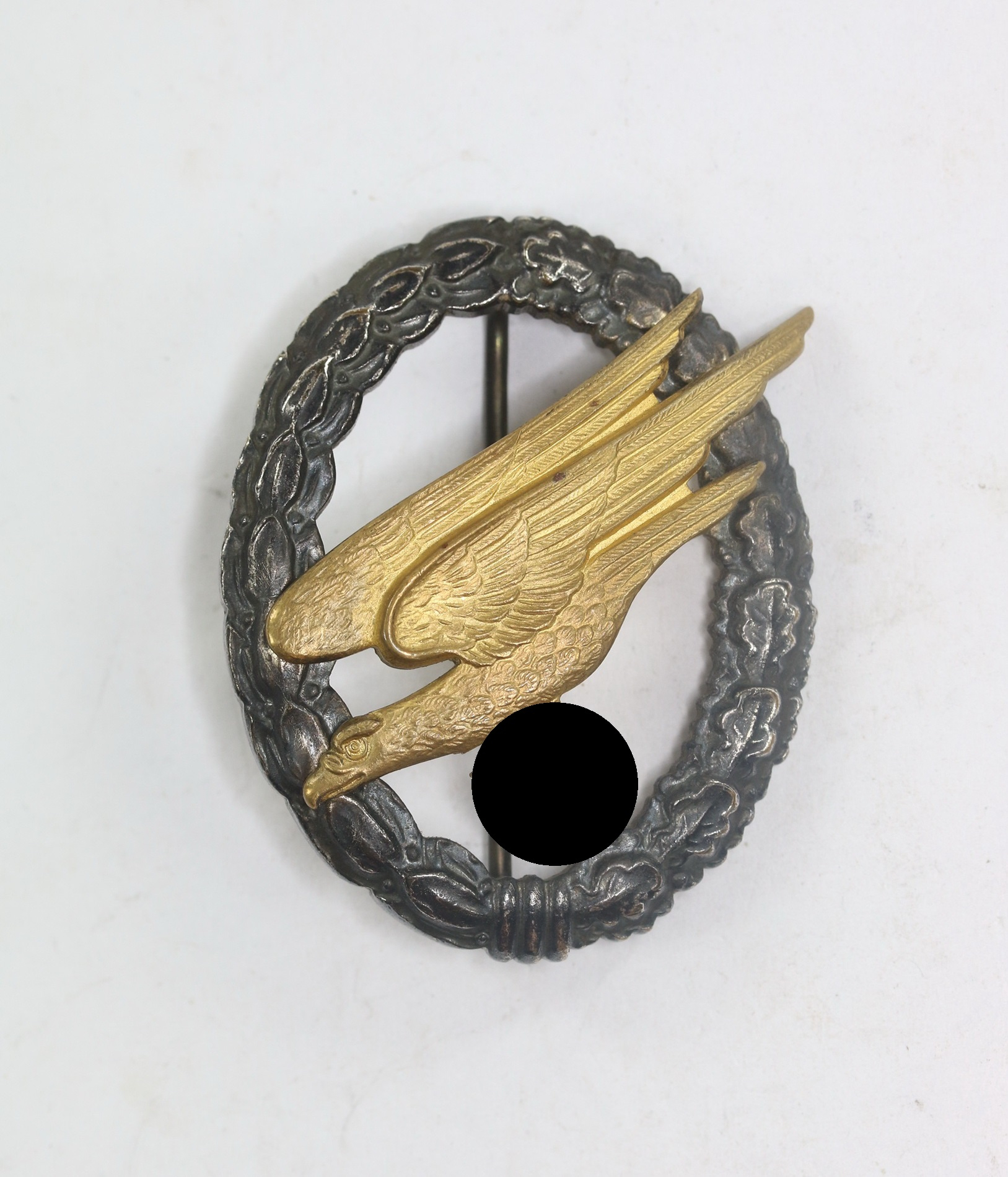 Luftwaffe Paratrooper Badge. Maker A (Assmann & Sohn, Lüdenscheid) – Bild 1