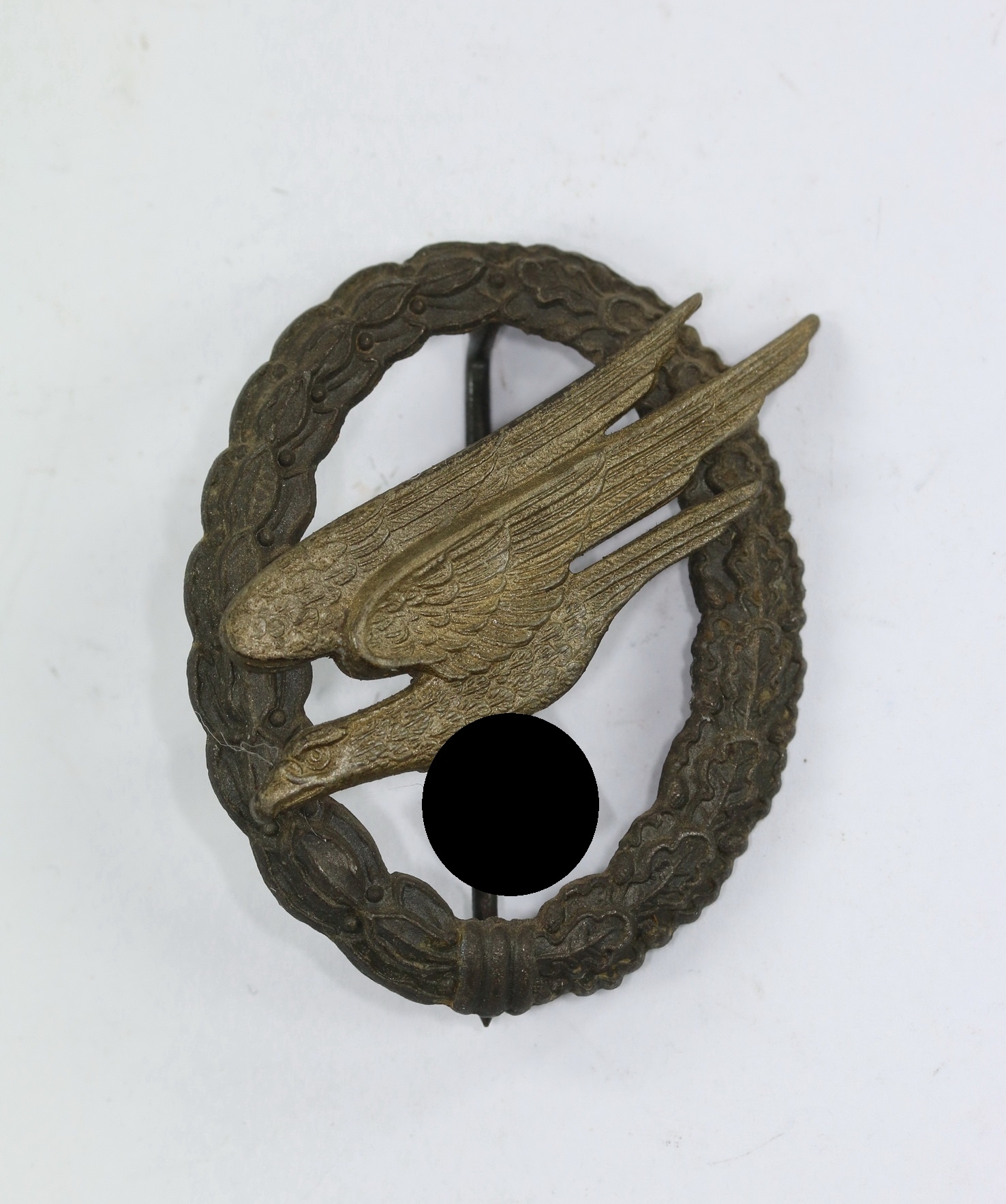 fallschirmsch_tzenabzeichen_der_luftwaffe_hst Luftwaffe Paratrooper Badge. Maker A and L/64. – Bild 1