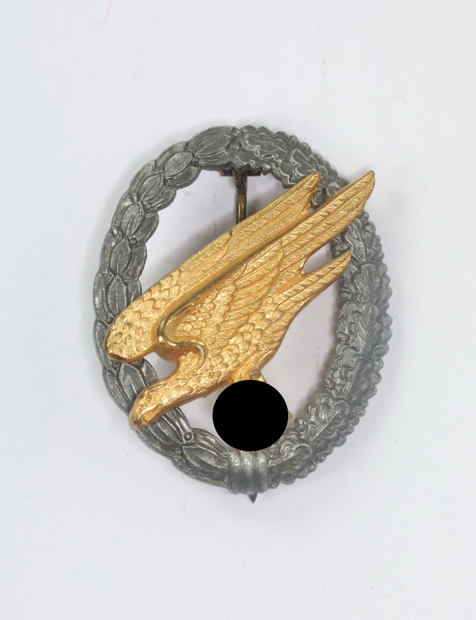 fallschirmsch_tzenabzeichen_der_luftwaffe_hst Luftwaffe Paratrooper Badge. Maker B&NL (Berg & Nolte). – Bild 1