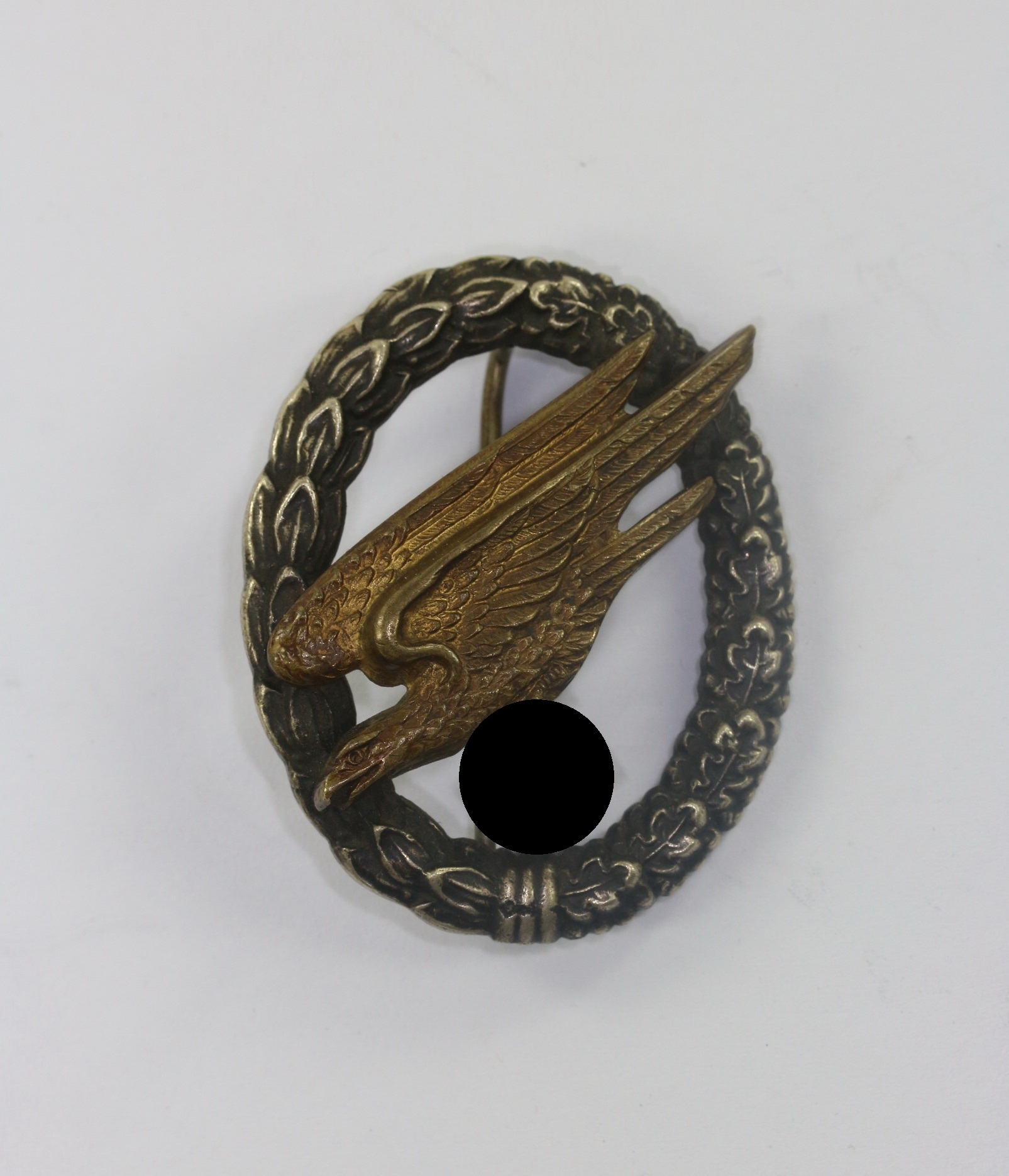 fallschirmsch_tzenabzeichen_der_luftwaffe_hst Luftwaffe Paratrooper Badge. Maker C.E. Juncker Berlin S.W. – Bild 1