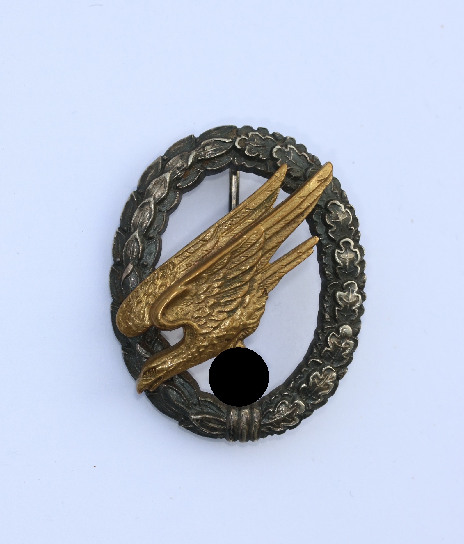 fallschirmsch_tzenabzeichen_der_luftwaffe_hst Fallschirmschützenabzeichen der Luftwaffe, Hst. W. Deumer Lüdenscheid – Bild 1