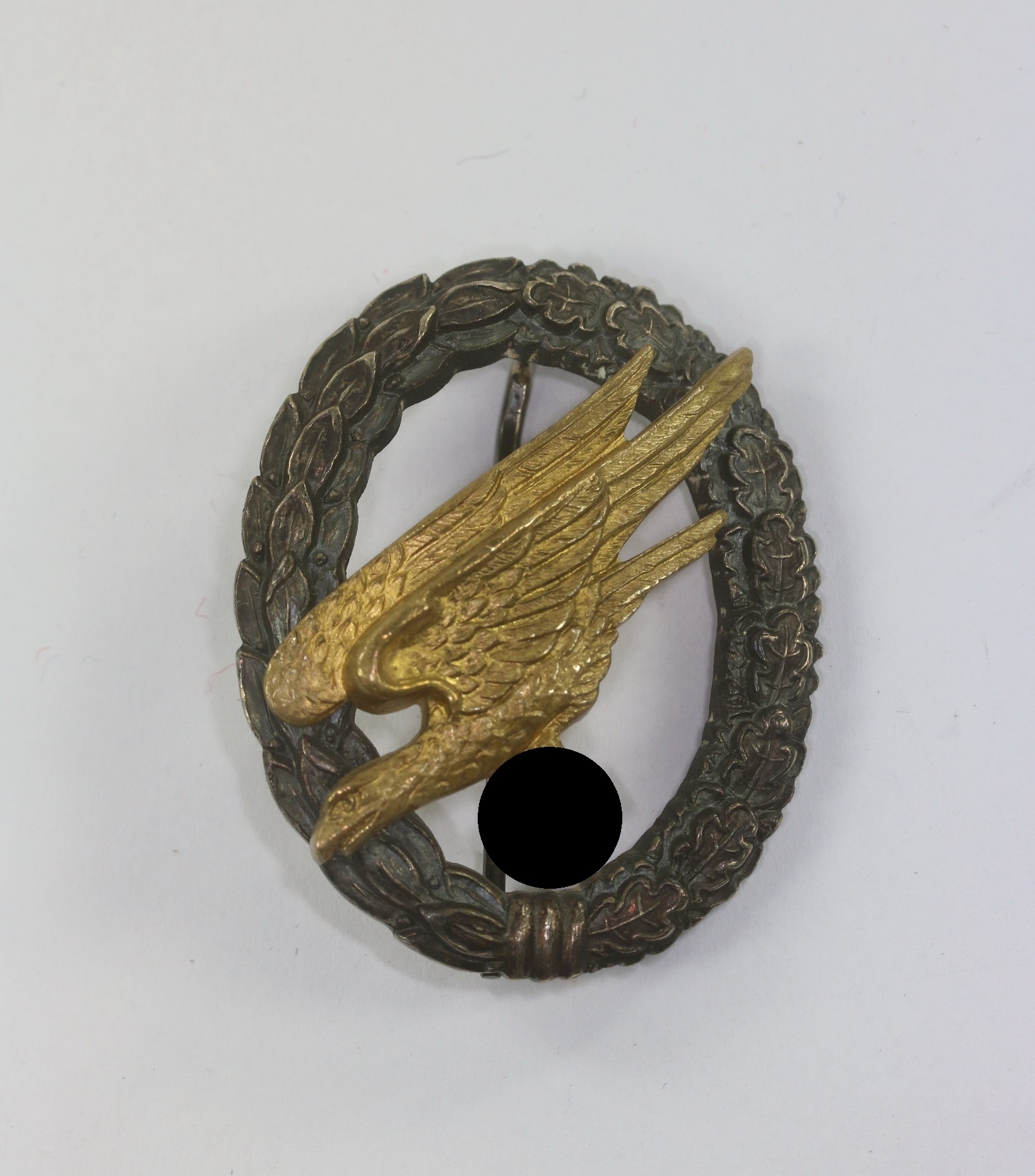 fallschirmsch_tzenabzeichen_der_luftwaffe_hst Fallschirmschützenabzeichen der Luftwaffe, Hst. W. Deumer Lüdenscheid – Bild 1