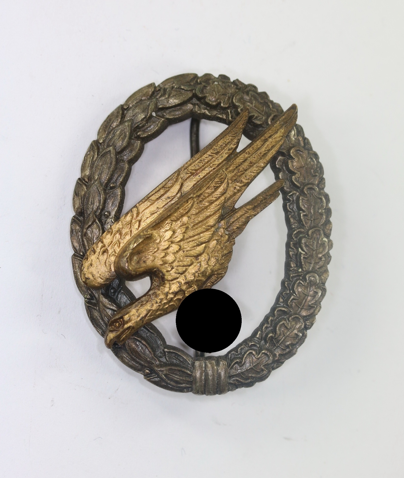 fallschirmsch_tzenabzeichen_der_luftwaffe_hst Fallschirmschützenabzeichen der Luftwaffe, Hst. W. Deumer Lüdenscheid – Bild 1