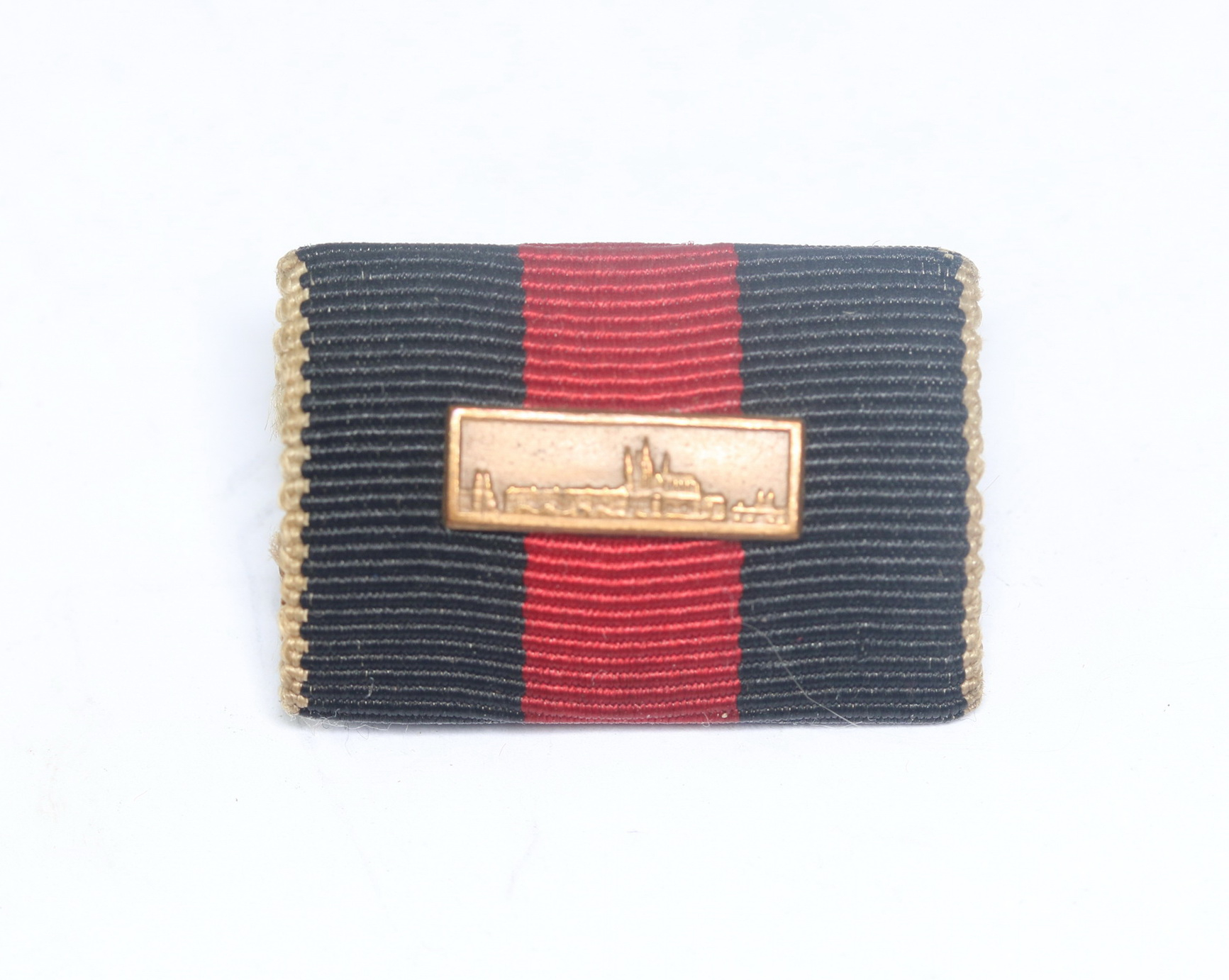 Feldspange Anschlußmedaille Sudetenland mit Spange Prager Burg – Bild 1