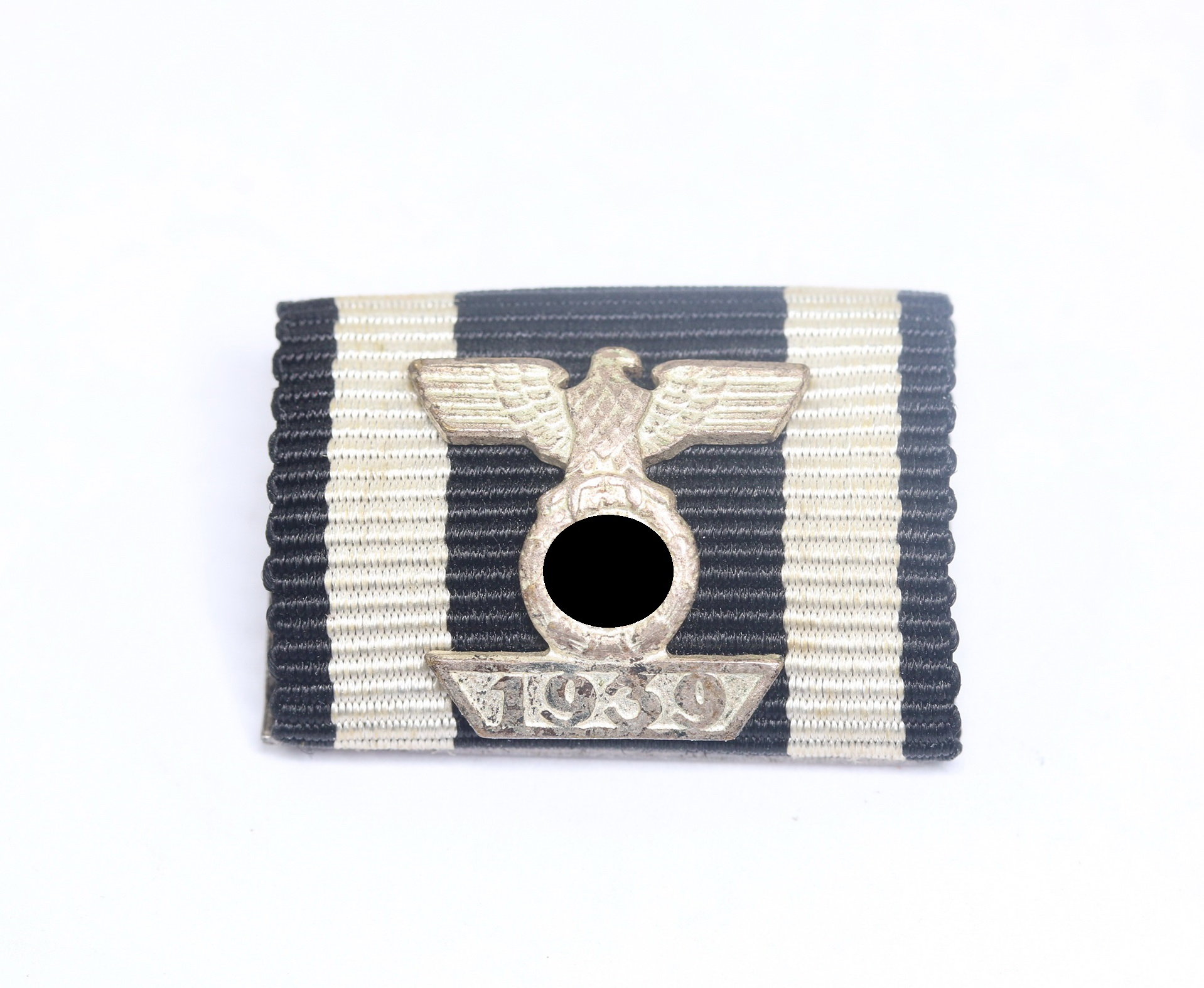 Ribbon Bar for the Iron Cross 2nd Class 1914 with Repetition Clasp 1939. – Bild 1