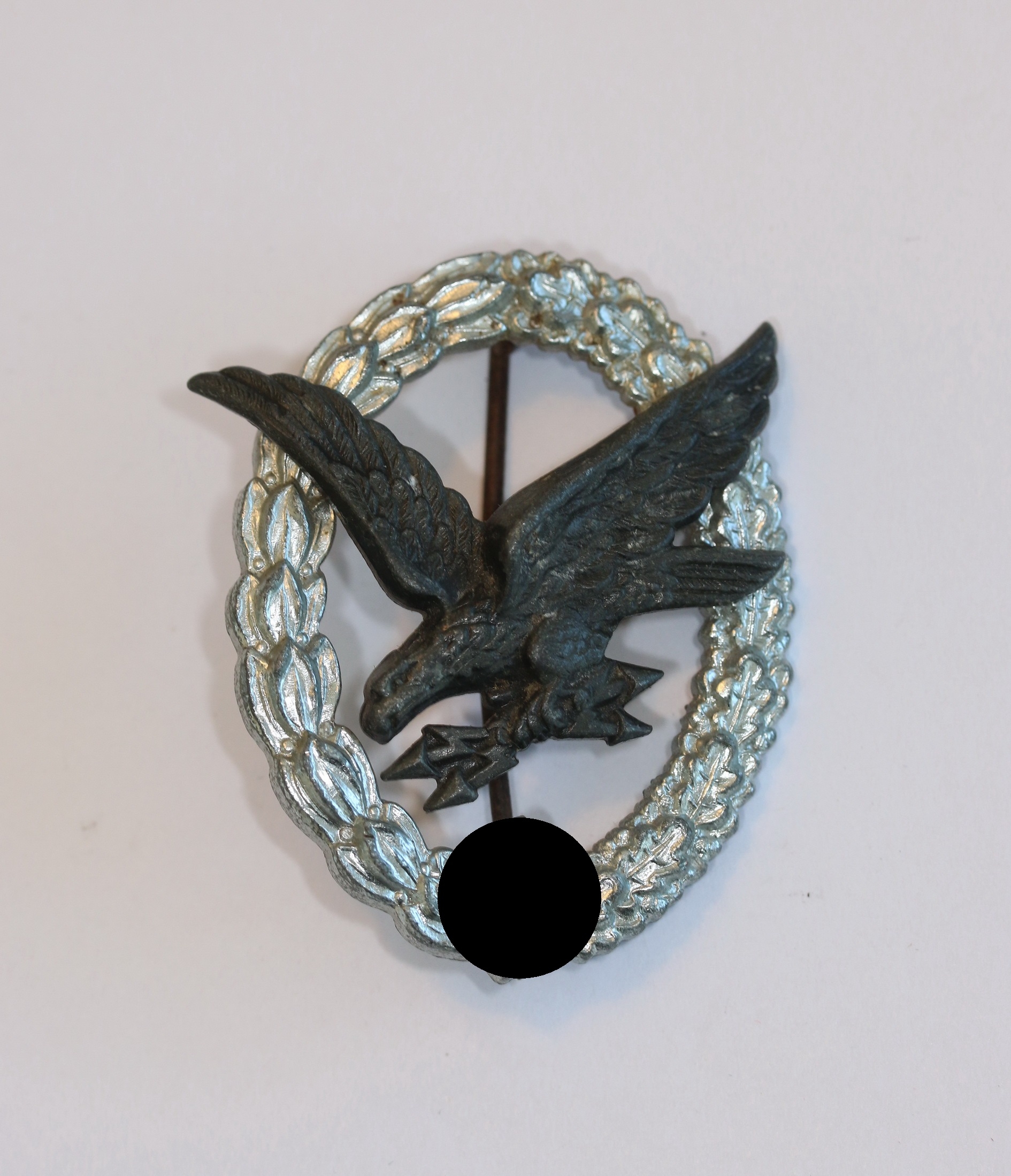 Luftwaffe Air Gunner/Radio Operator Badge. Maker B&NL..  – Bild 1