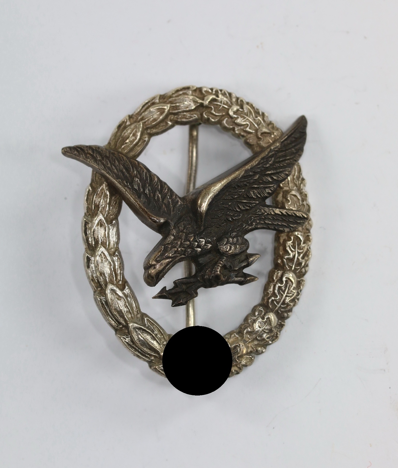 Luftwaffe Air Gunner/Radio Operator Badge. Maker BSW.  – Bild 1