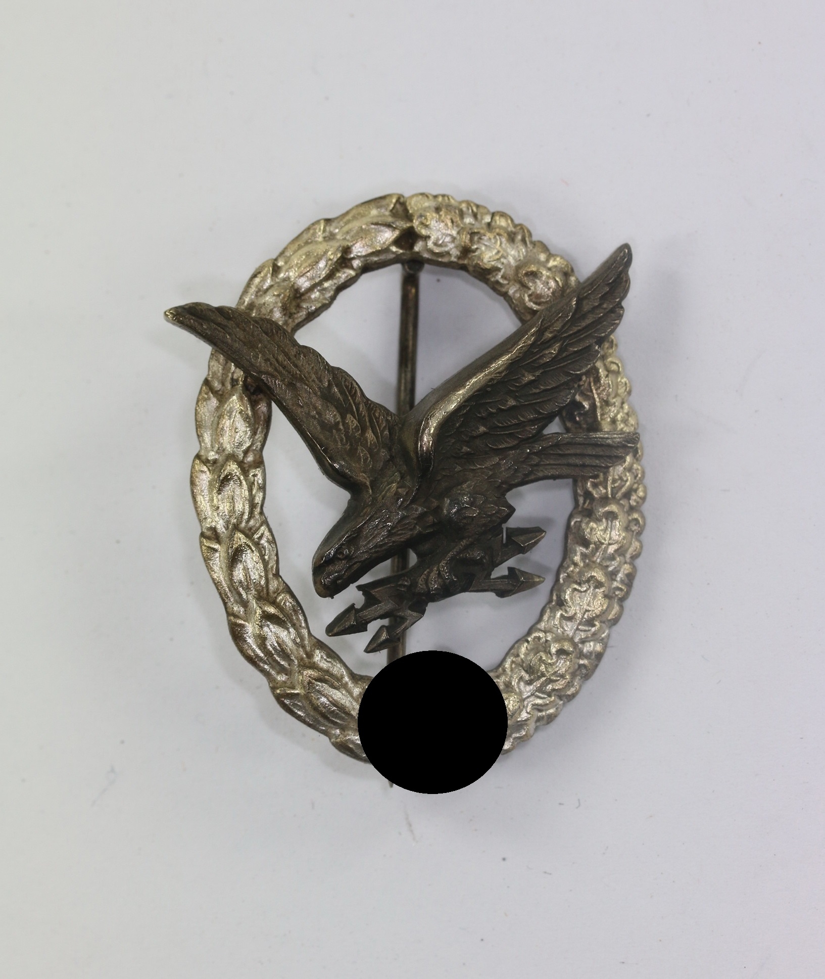 Luftwaffe Air Gunner/Radio Operator Badge. Maker C.E. Juncker BerlinS.W. (J.4). – Bild 1