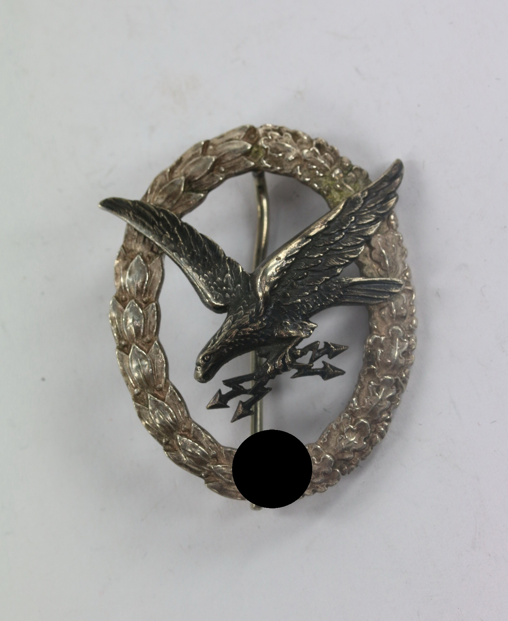 Luftwaffe Air Gunner/Radio Operator Badge. Maker C.E. Juncker BerlinS.W., (J.1) – Bild 1