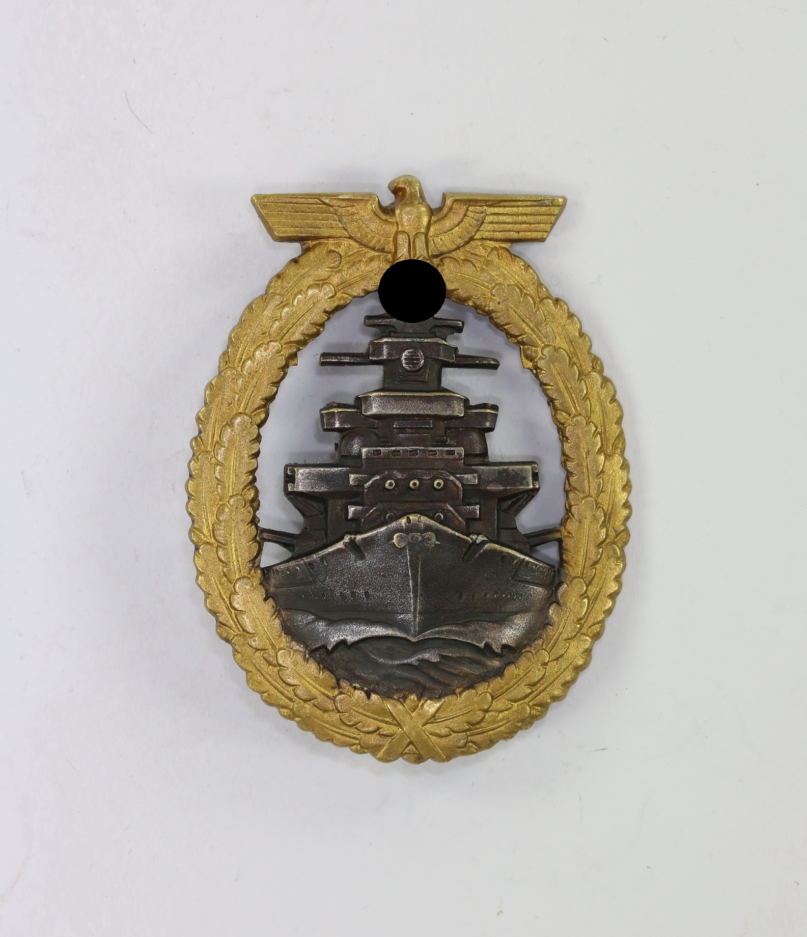 flottenkriegsabzeichen_hst High Seas Fleet War Badge. Maker Schwerin (Early). – Bild 1