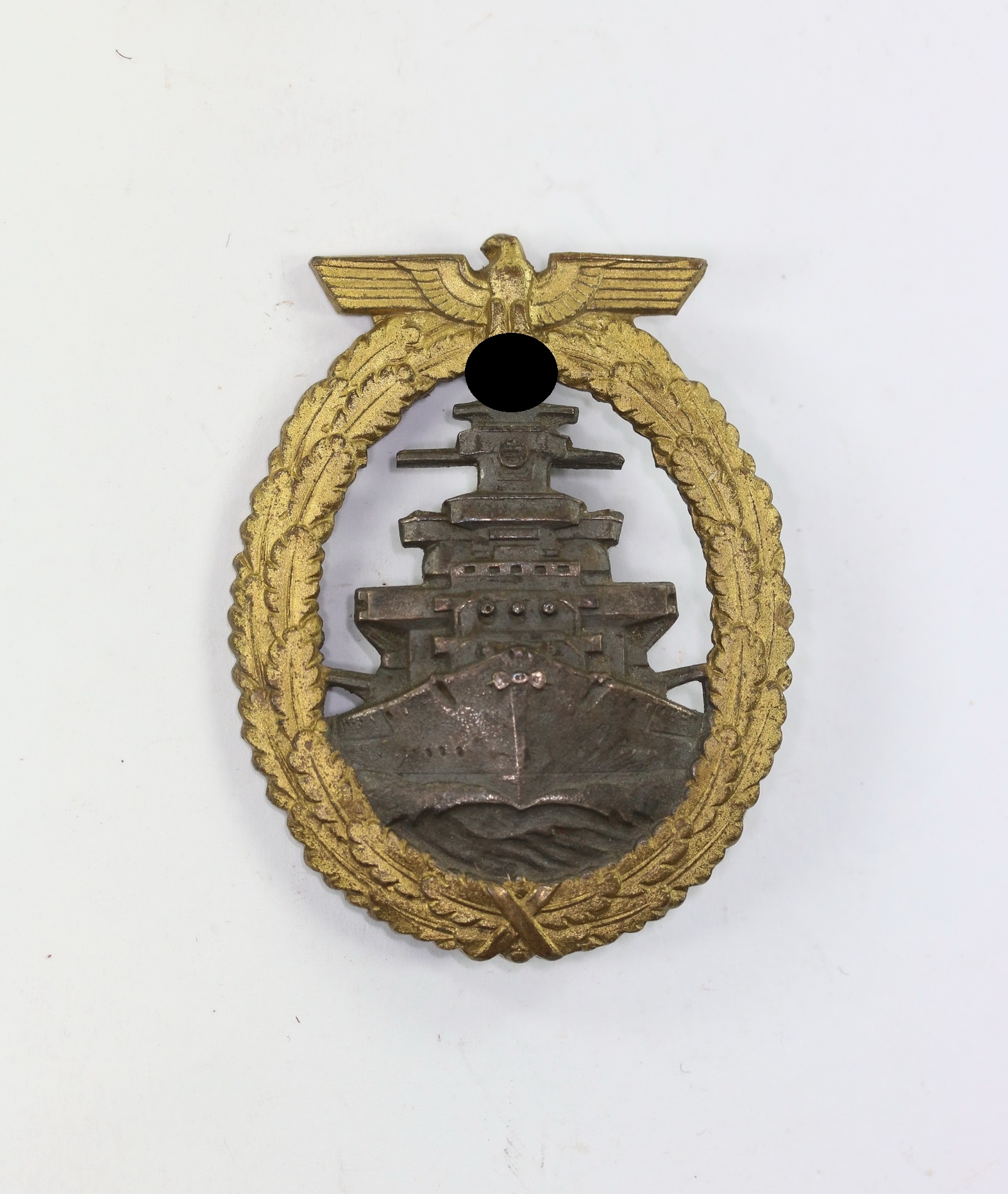 flottenkriegsabzeichen_hst High Seas Fleet War Badge. Maker Schwerin (Early). – Bild 1