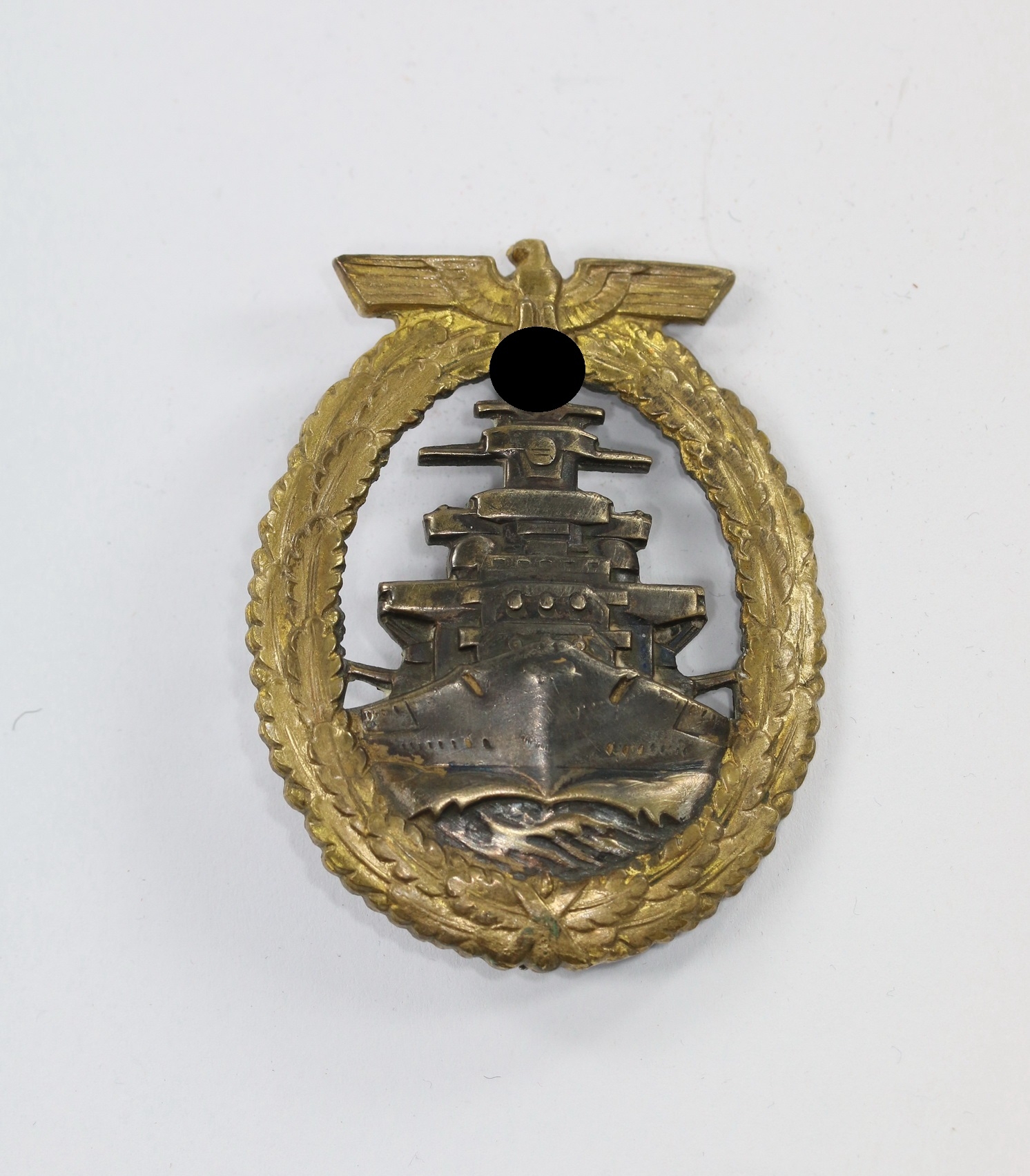 flottenkriegsabzeichen_hst High Seas Fleet War Badge. Maker Schwerin (Early). – Bild 1