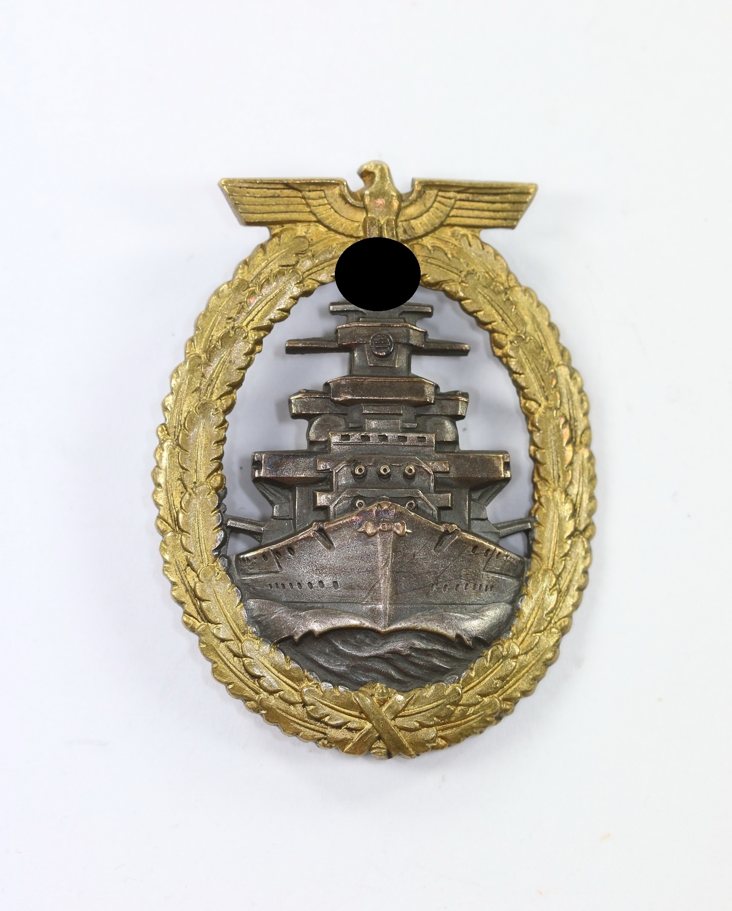 flottenkriegsabzeichen_hst High Seas Fleet War Badge. Maker Schwerin Berlin (Early). – Bild 1