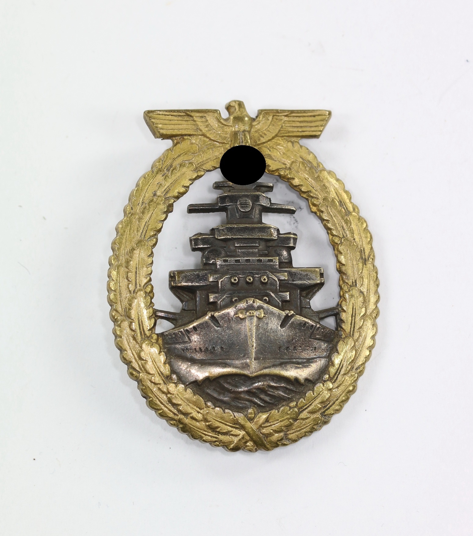 flottenkriegsabzeichen_hst High Seas Fleet War Badge. Maker Schwerin (Early). – Bild 1