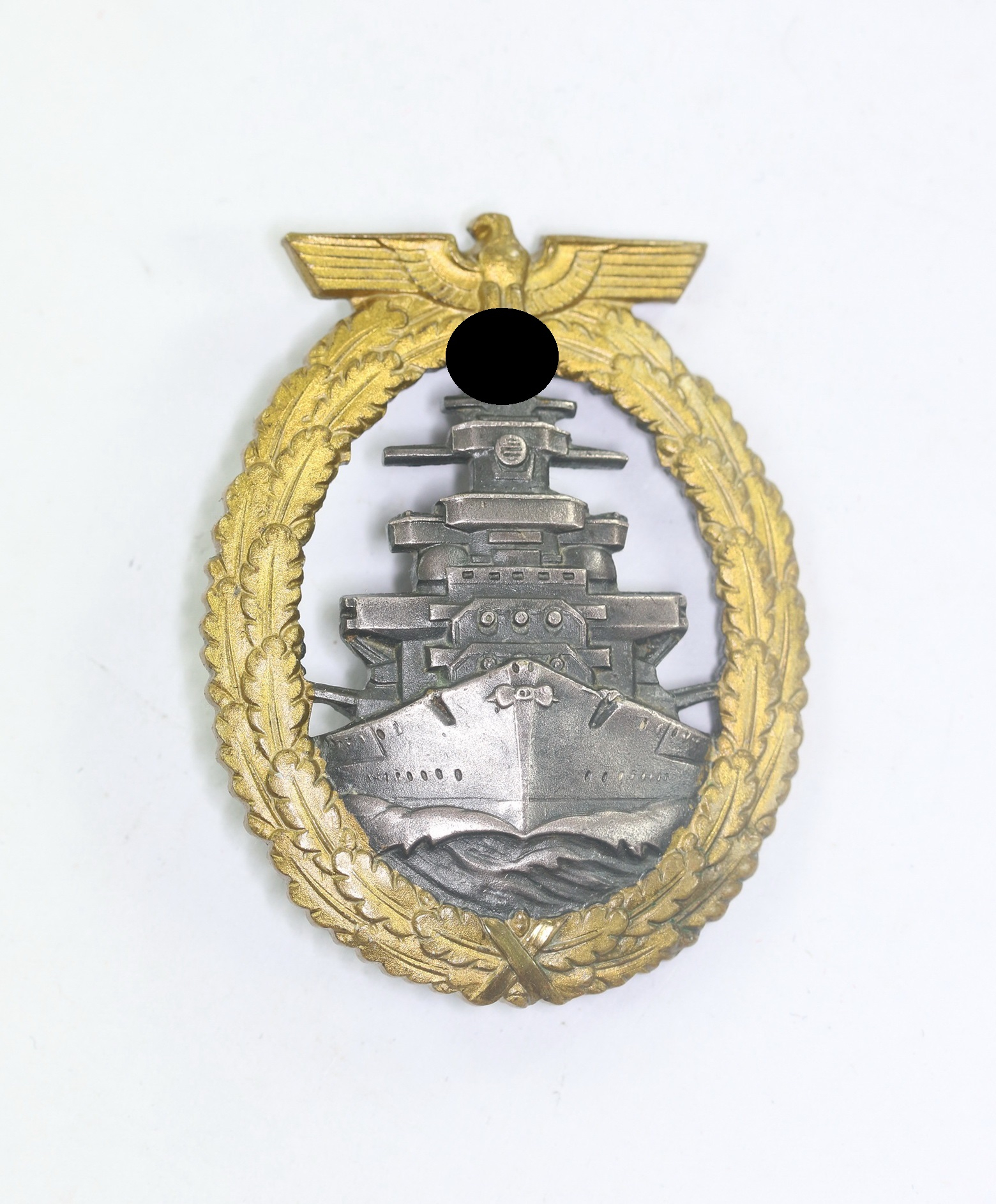 flottenkriegsabzeichen_hst Flottenkriegsabzeichen, Hst. Schwerin Berlin (früh, Fünf Fenster) – Bild 1