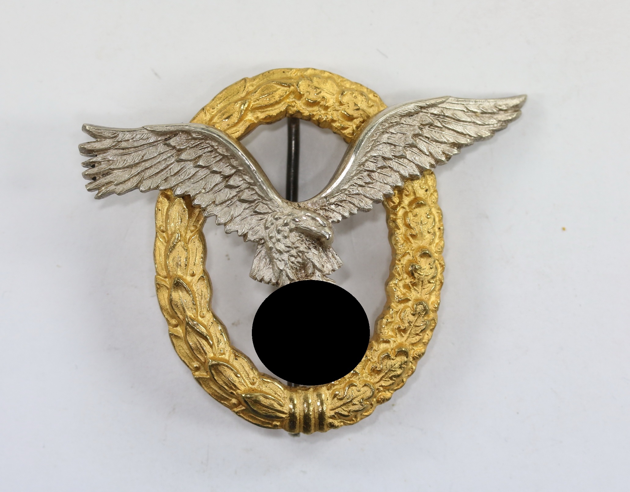 Flugzeugführer- und Beobachterabzeichen (Doppelabzeichen), Hst. C.E. Juncker (J.2) – Bild 1