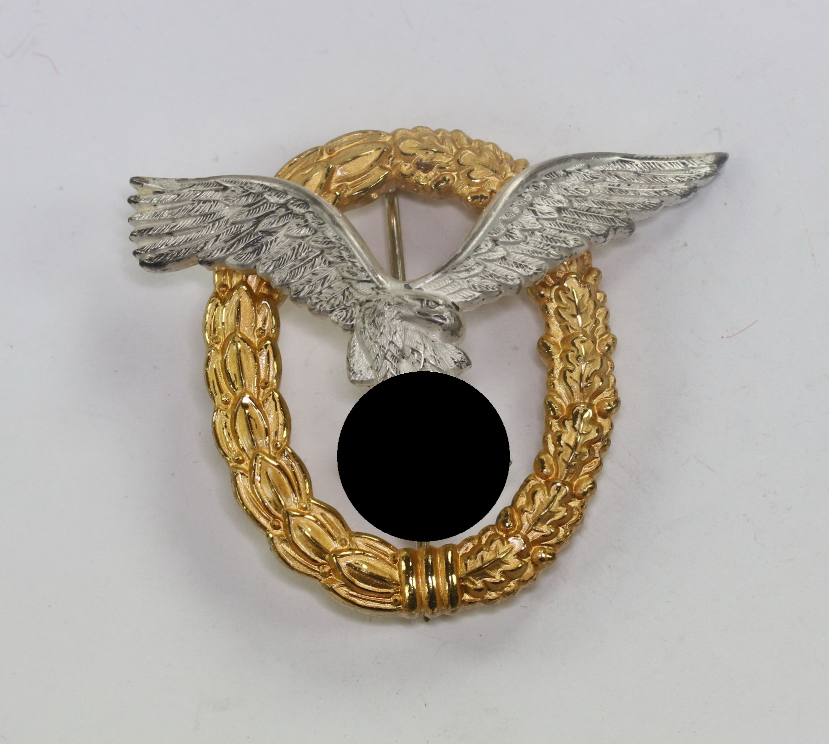 Luftwaffe Pilot & Observer Badge. Maker GWL (Gebrüder Wegerhoff, Lüdenscheid) – Bild 1