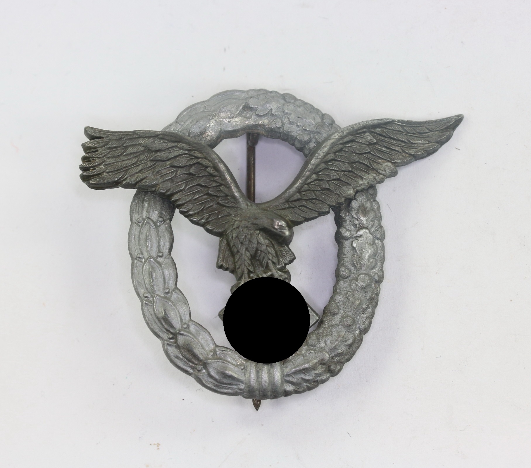 Luftwaffe Pilot Badge. Type Friedrich Linden, Lüdenscheid (FLL). – Bild 1