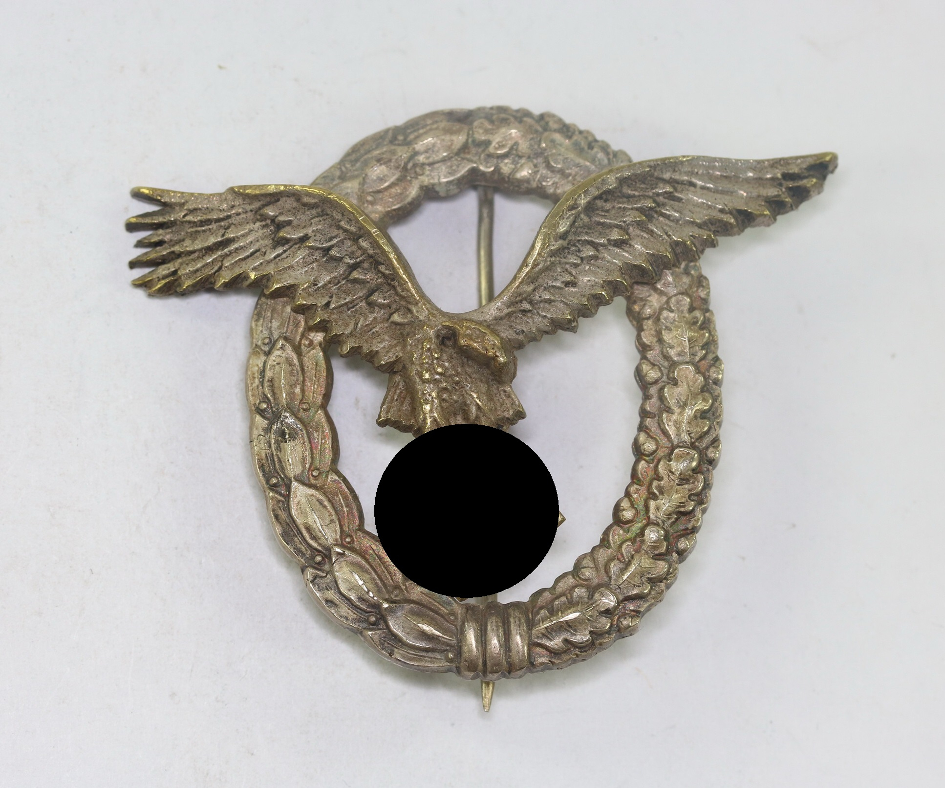 Luftwaffe Pilot Badge. Type Friedrich Linden, Lüdenscheid (FLL) – Bild 1