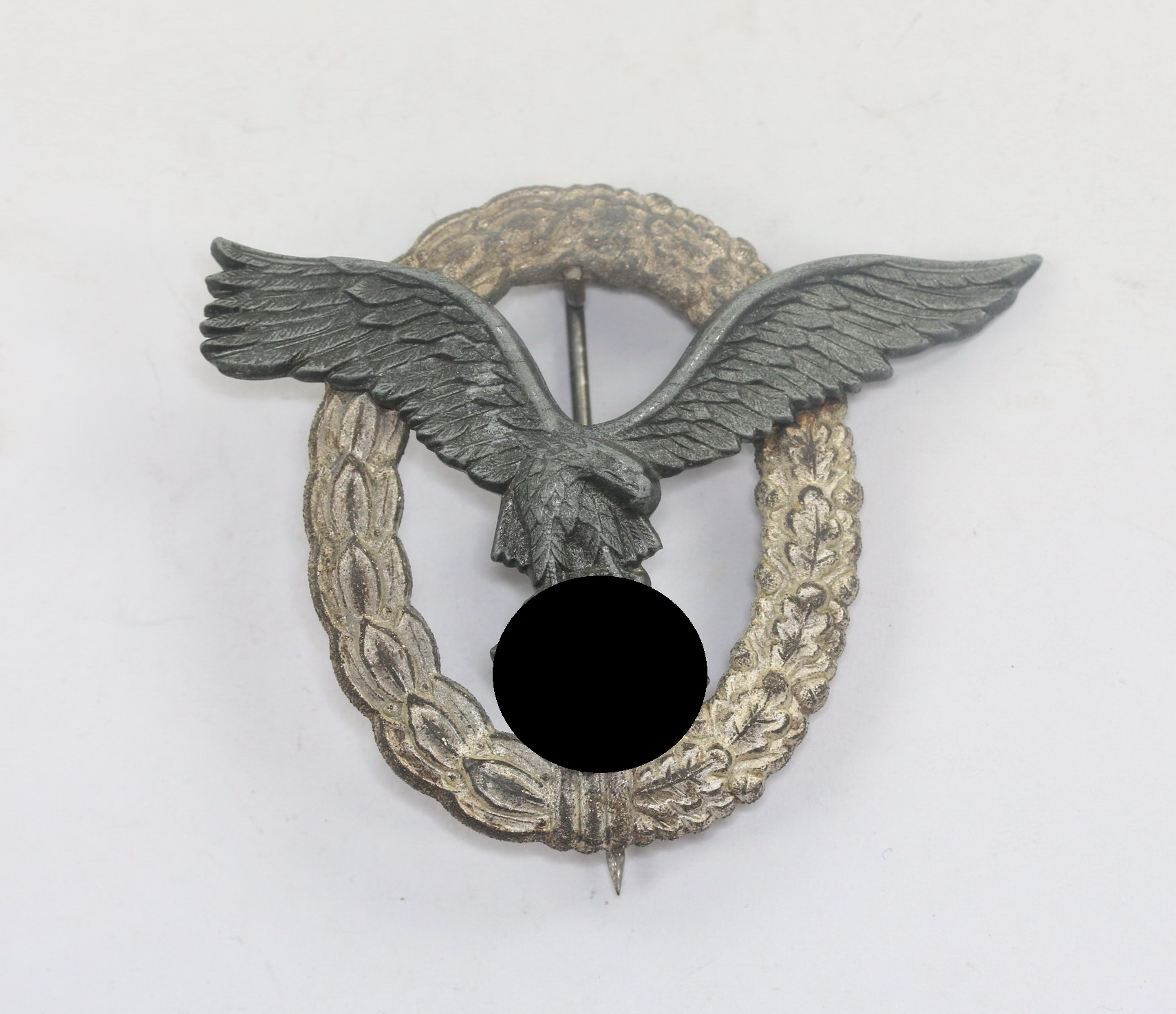 Luftwaffe Pilot Badge. Type Friedrich Linden, Lüdenscheid (FLL) – Bild 1