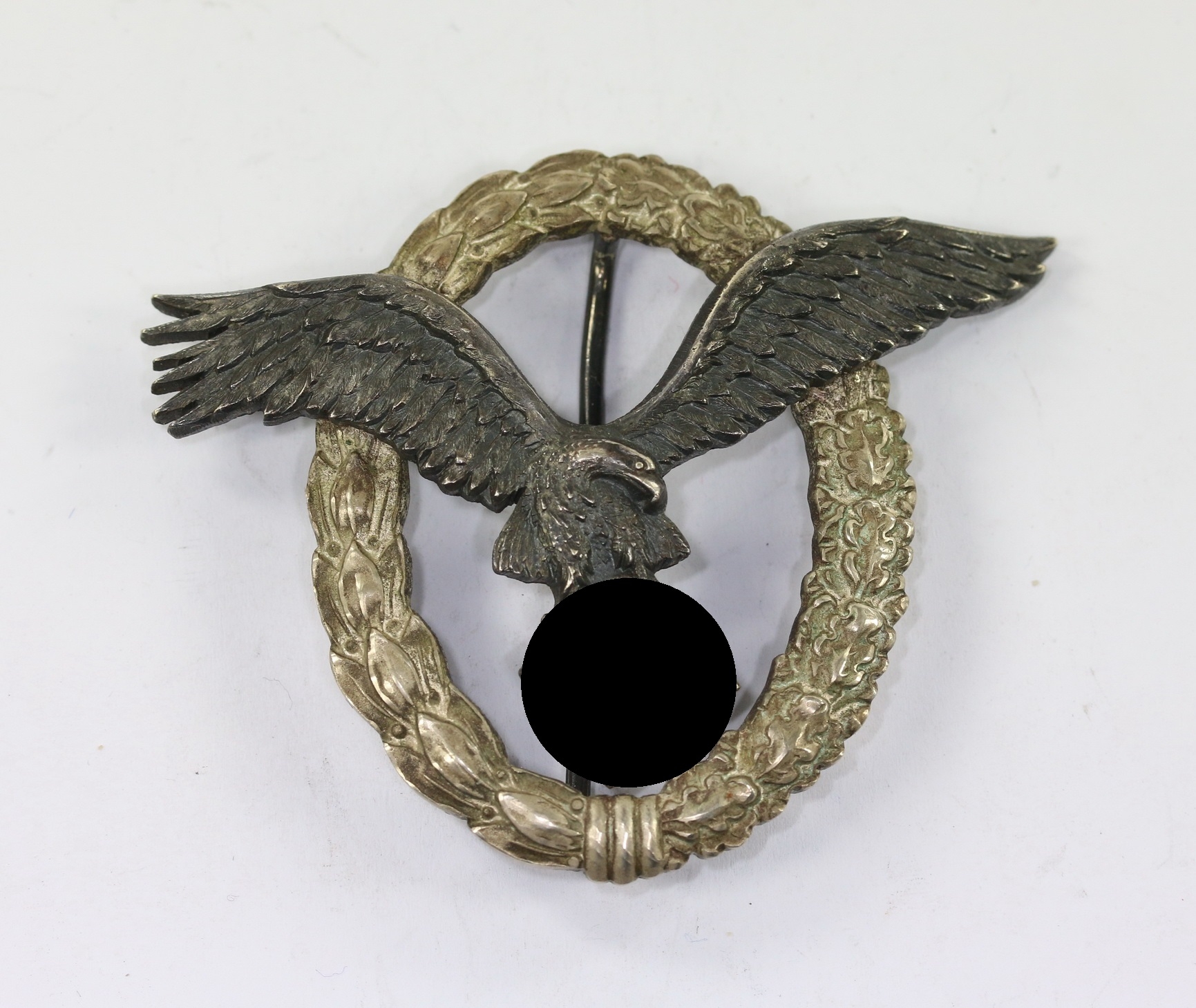 Luftwaffe Pilot Badge. Maker Juncker J1. – Bild 1