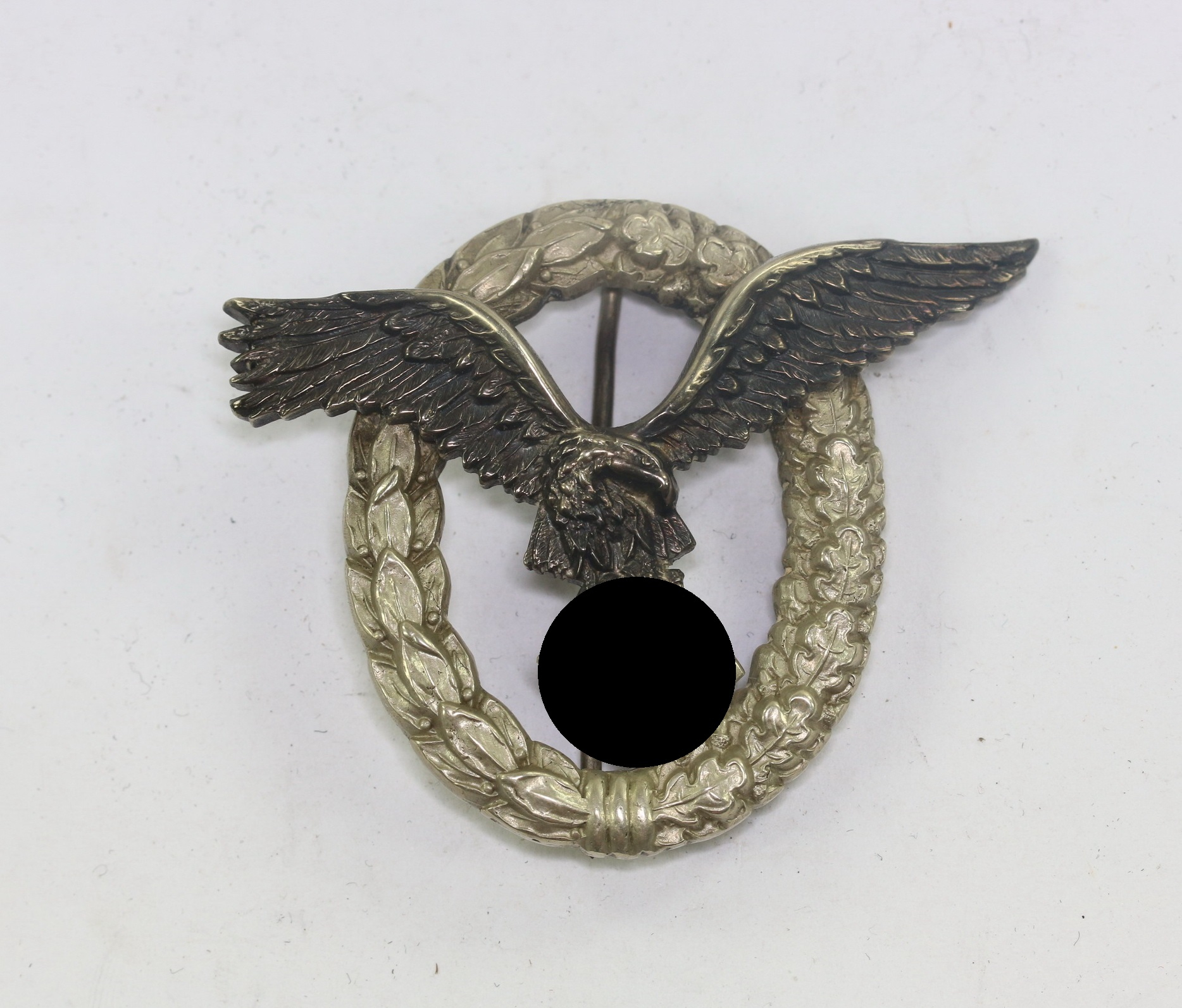 Luftwaffe Pilot Badge. Maker C.E. Juncker Berlin S.W. (J.3) – Bild 1