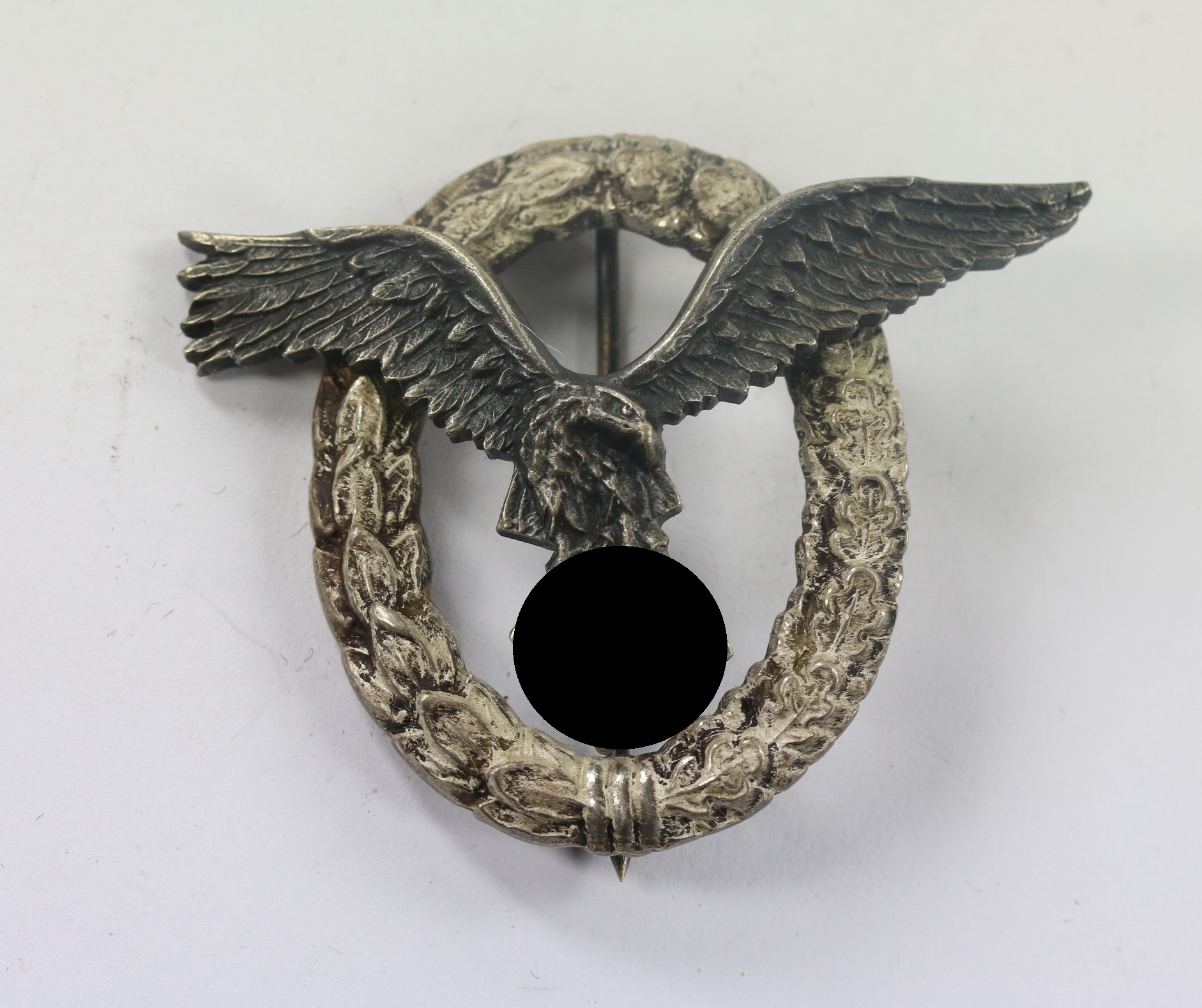 Luftwaffe Pilot Badge. Maker C.E. Juncker Berlin S.W. (J.3) – Bild 1