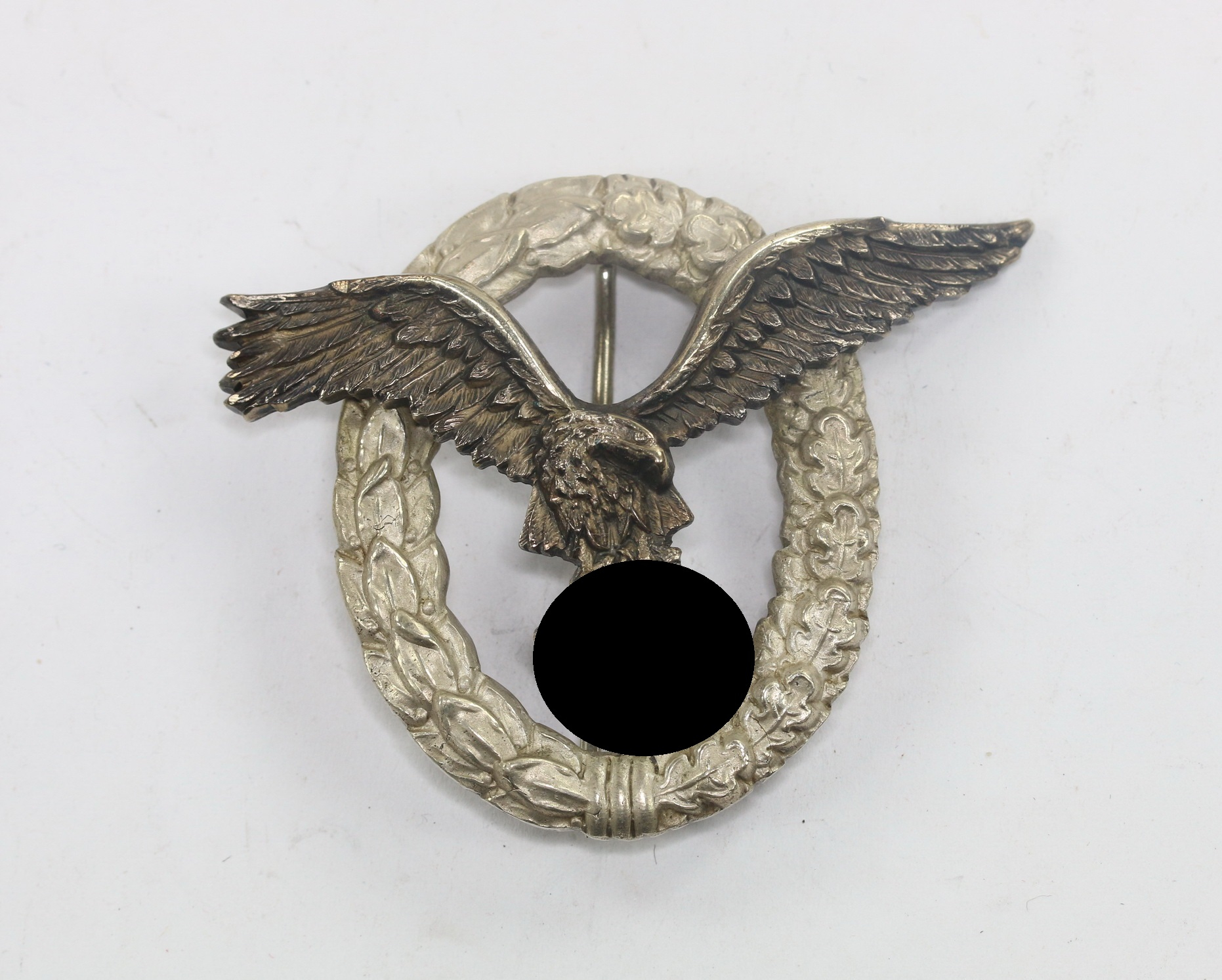 Luftwaffe Pilot Badge. Maker C.E. Juncker Berlin S.W. (J.3) – Bild 1