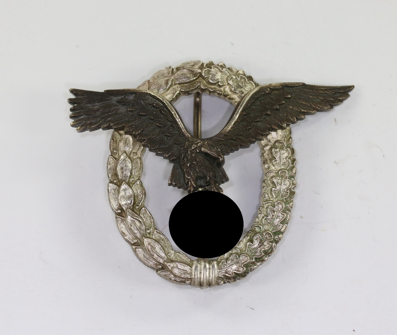 flugzeugf_hrerabzeichen_der_luftwaffe_hst Luftwaffe Pilot Badge. Maker W. Deumer. – Bild 1