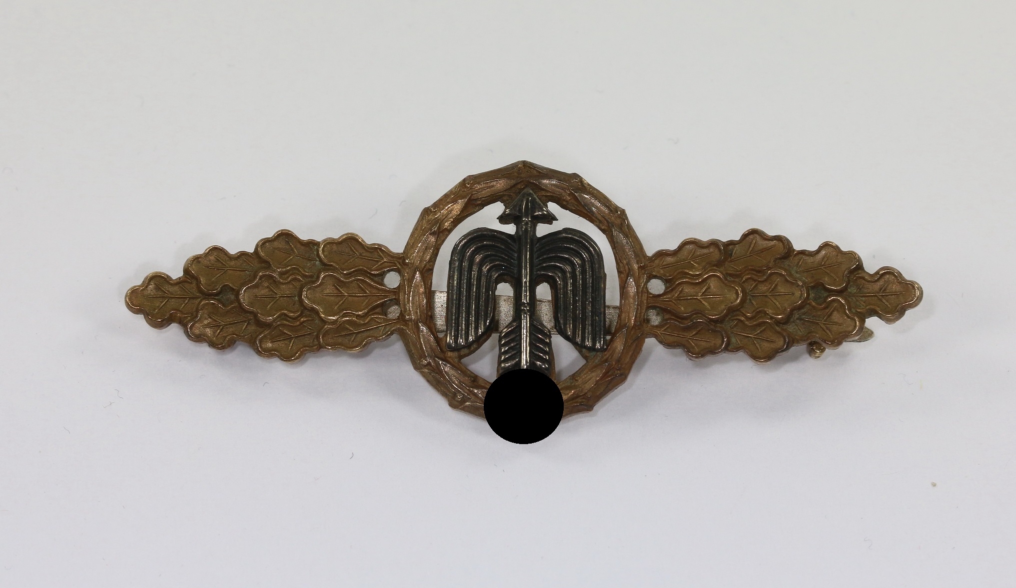 Bronze Operational Flight Clasp for Fighter. Type C.E. Juncker – Bild 1