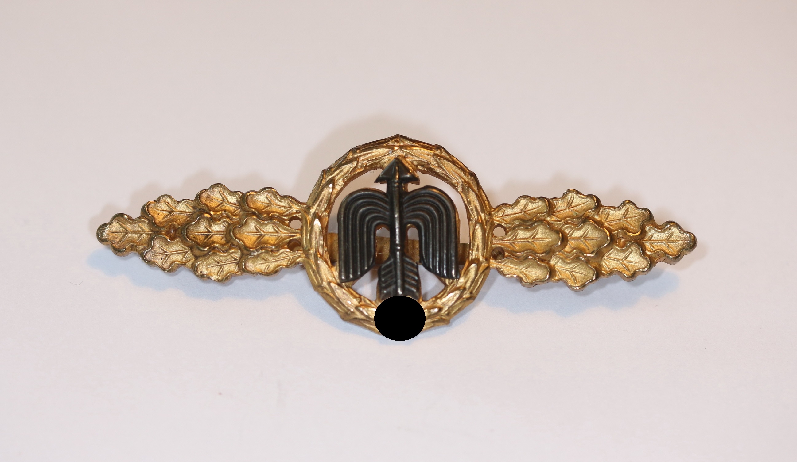 frontflugspange_f_r_j_ger_in_gold_buntmetall_1__1 Frontflugspange für Jäger in Gold, Buntmetall – Bild 1