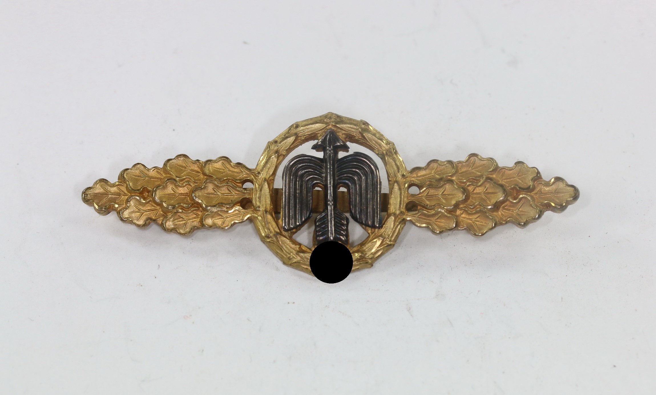 frontflugspange_f_r_j_ger_in_gold_buntmetall_1__1_1 Frontflugspange für Jäger in Gold, Buntmetall – Bild 1