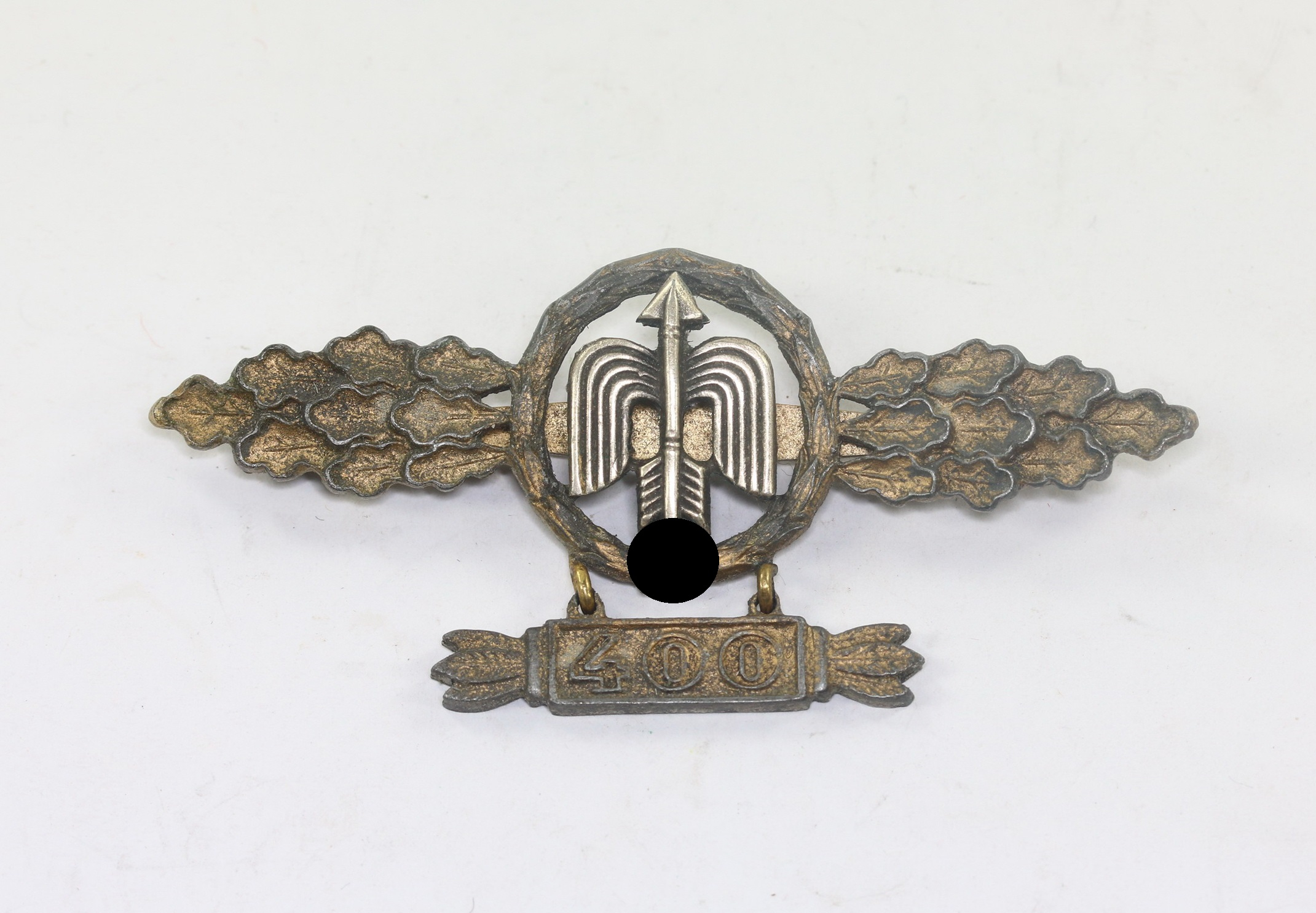 Gold Operational Flight Clasp for Fighter with Pendant. – Bild 1