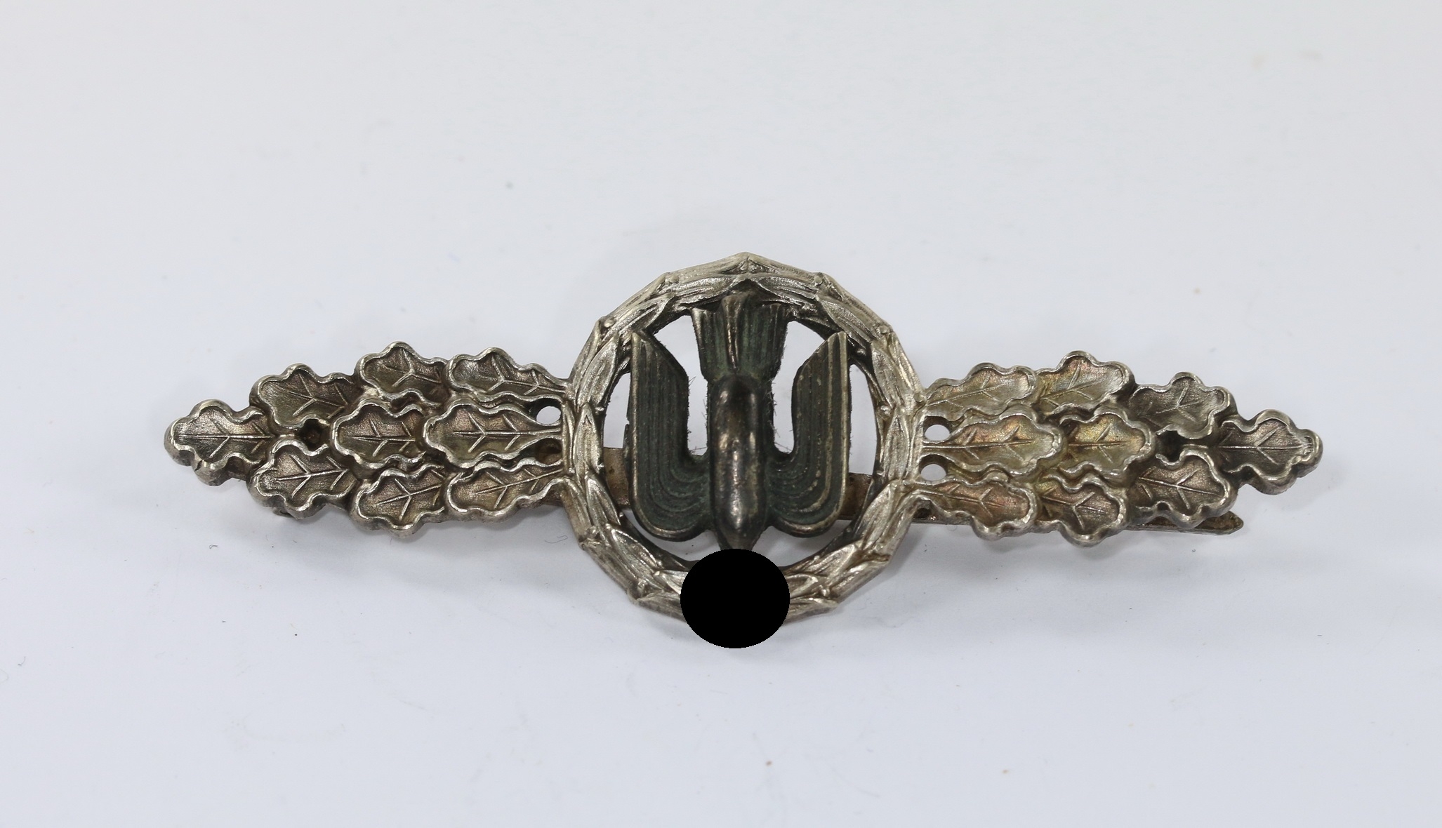 frontflugspange_f_r_kampfflieger_in_silber_1__1 Silver Operational Flight Clasp for Bomber. – Bild 1