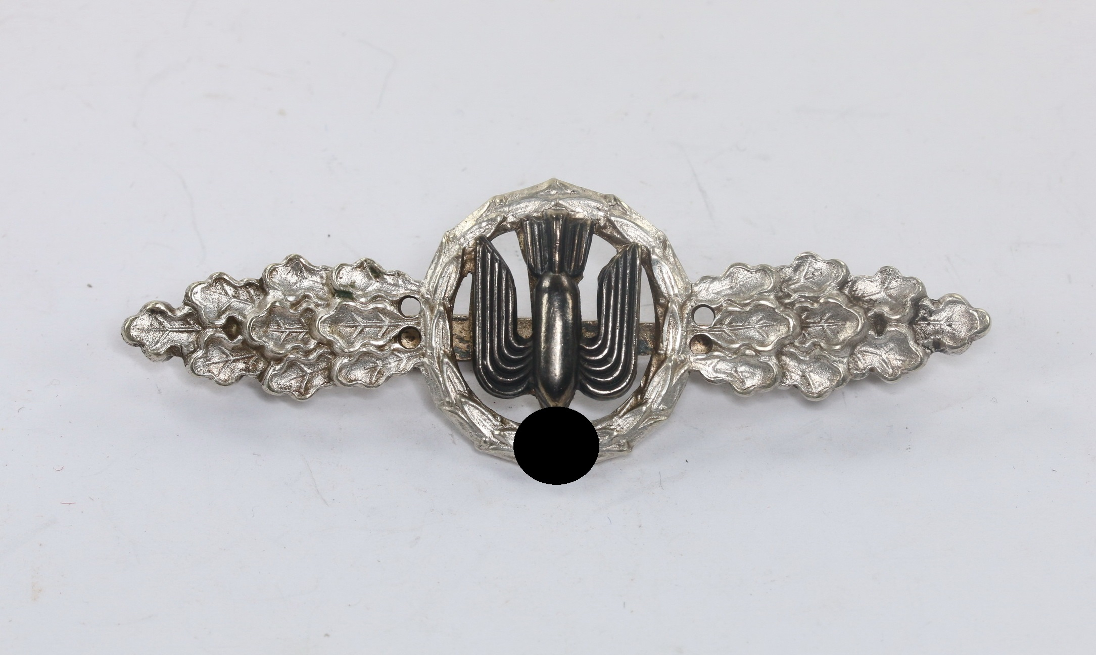 frontflugspange_f_r_kampfflieger_in_silber_1__4_4nd Silver Operational Flight Clasp for Bomber. – Bild 1