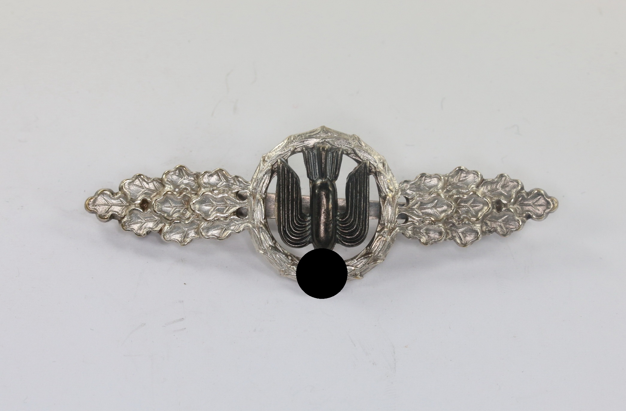  Frontflugspange für Kampfflieger in Silber, Buntmetall – Bild 1