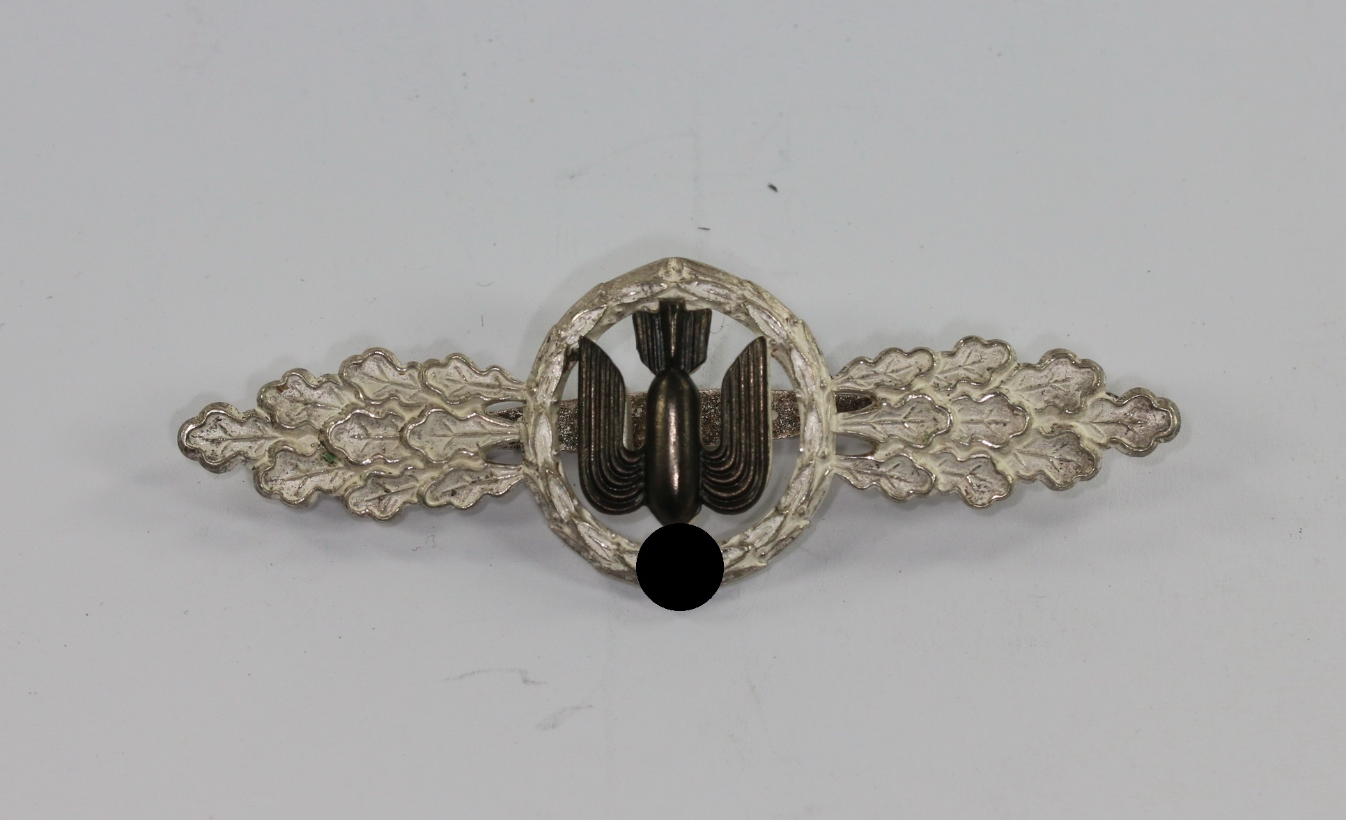 Silver Operational Flight Clasp for Bomber. Maker G.H. Osang. – Bild 1