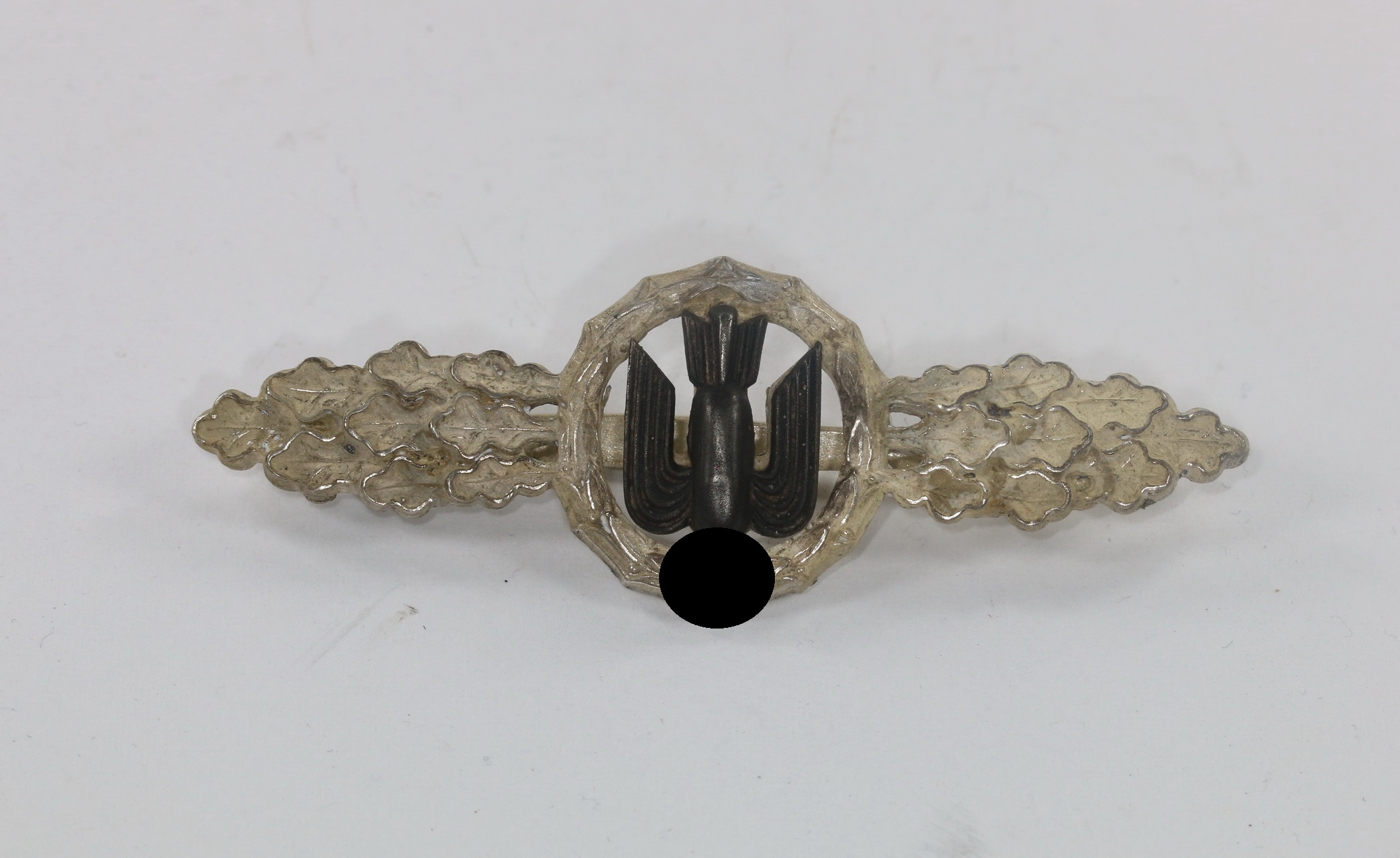 Frontflugspange für Kampfflieger in Silber, Hst. RS&S – Bild 1