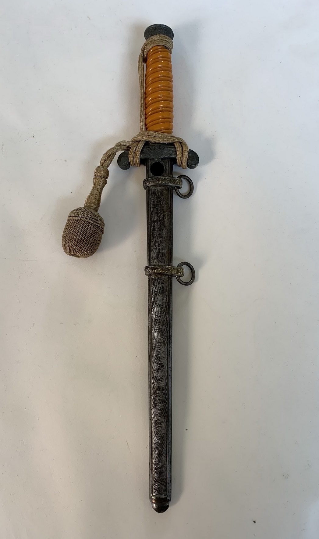 Army Officer Dagger. Maker Rich. Abr. Herder Solingen, with Dagger Knot.  – Bild 1