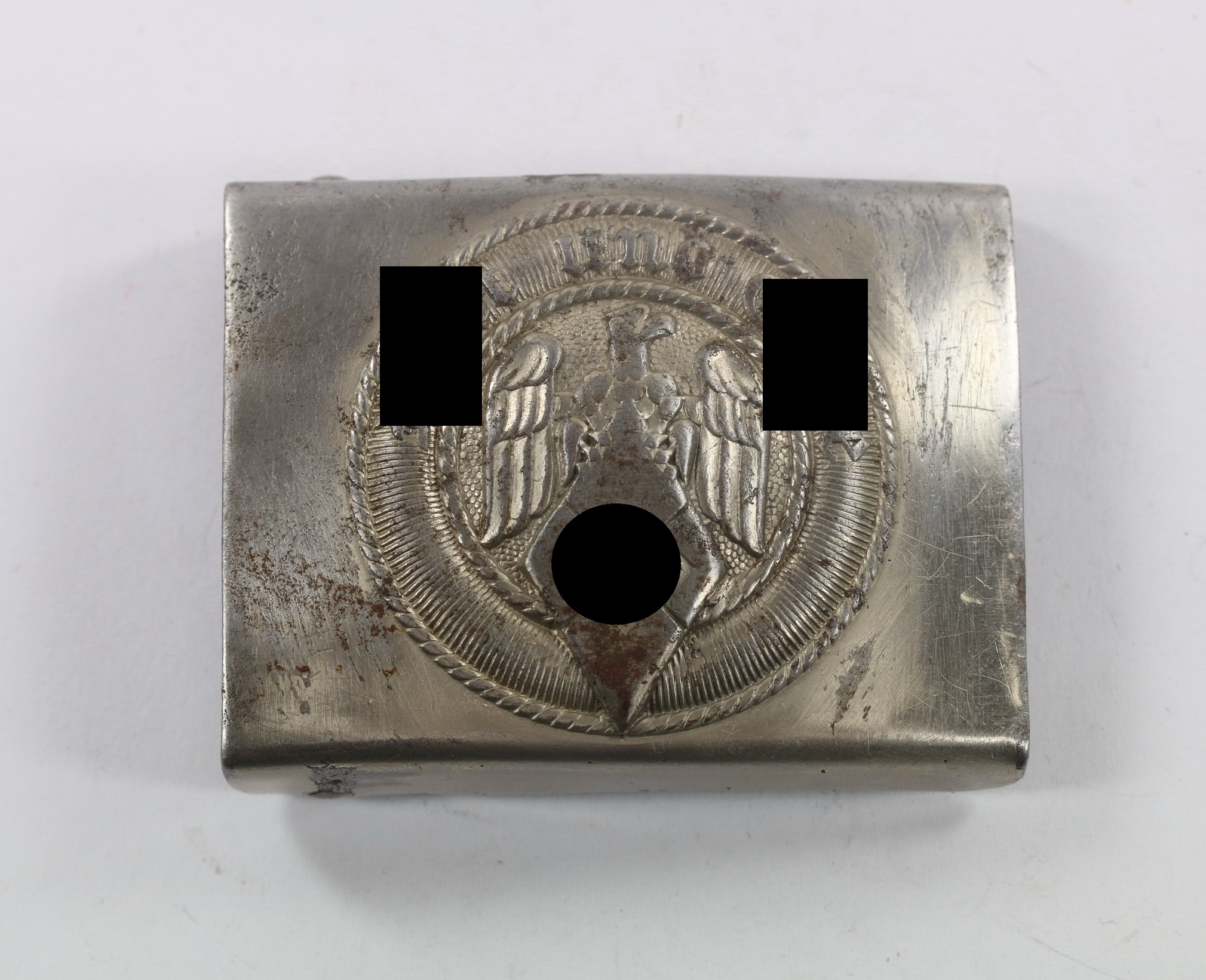 hitlerjugen_hj_koppelschlo_hst Hitler Youth (HJ), Belt Buckle. Maker RZM 72 (Paul Cramer & Co. Lüdenscheid), Blut und Ehre. – Bild 1