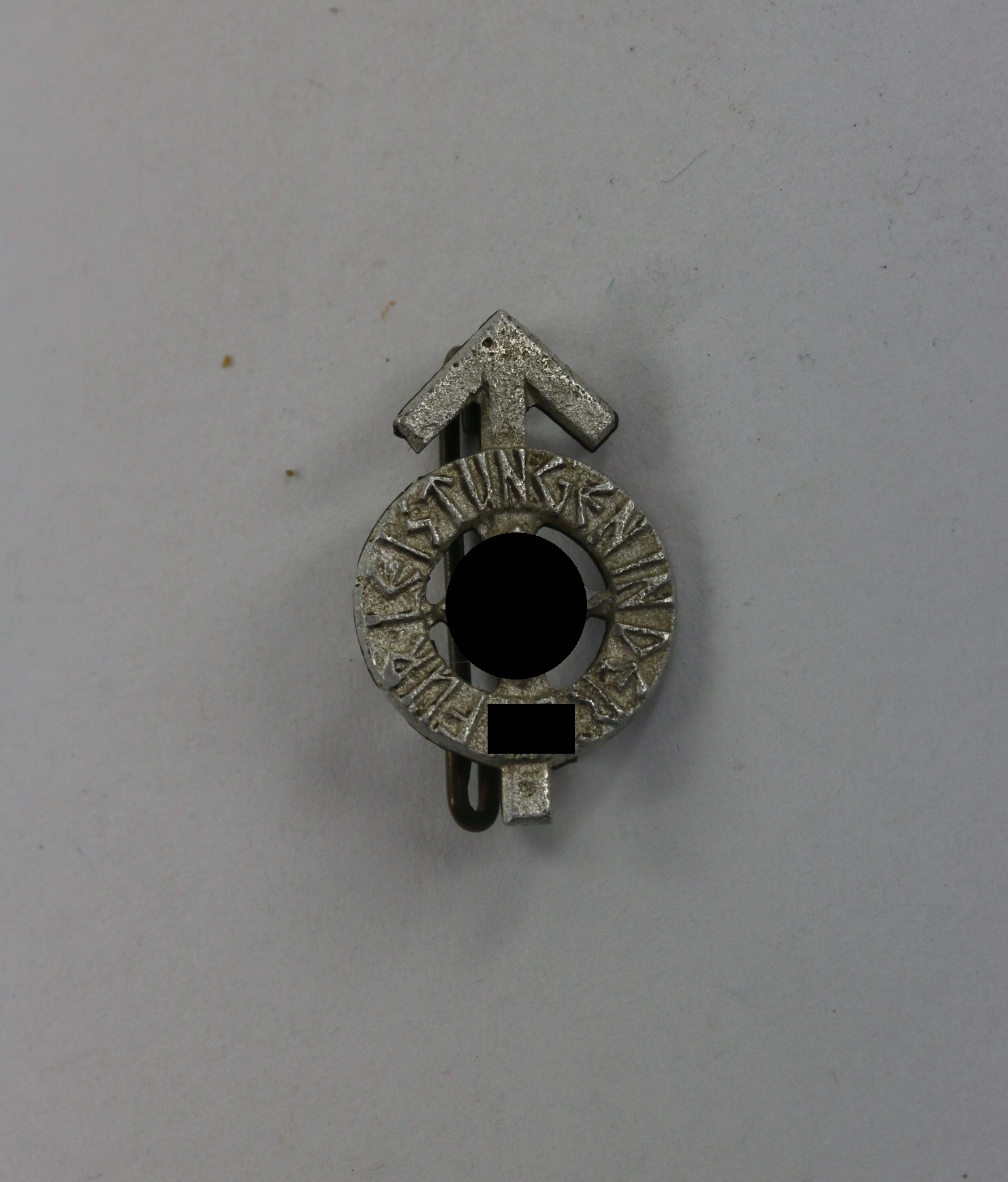 Hitler Youth (HJ),Badge. M 1616mm Miniature Silver Achiev Maker RZM M1/101 (Gustav Brehmer, Markneukirchen) – Bild 1