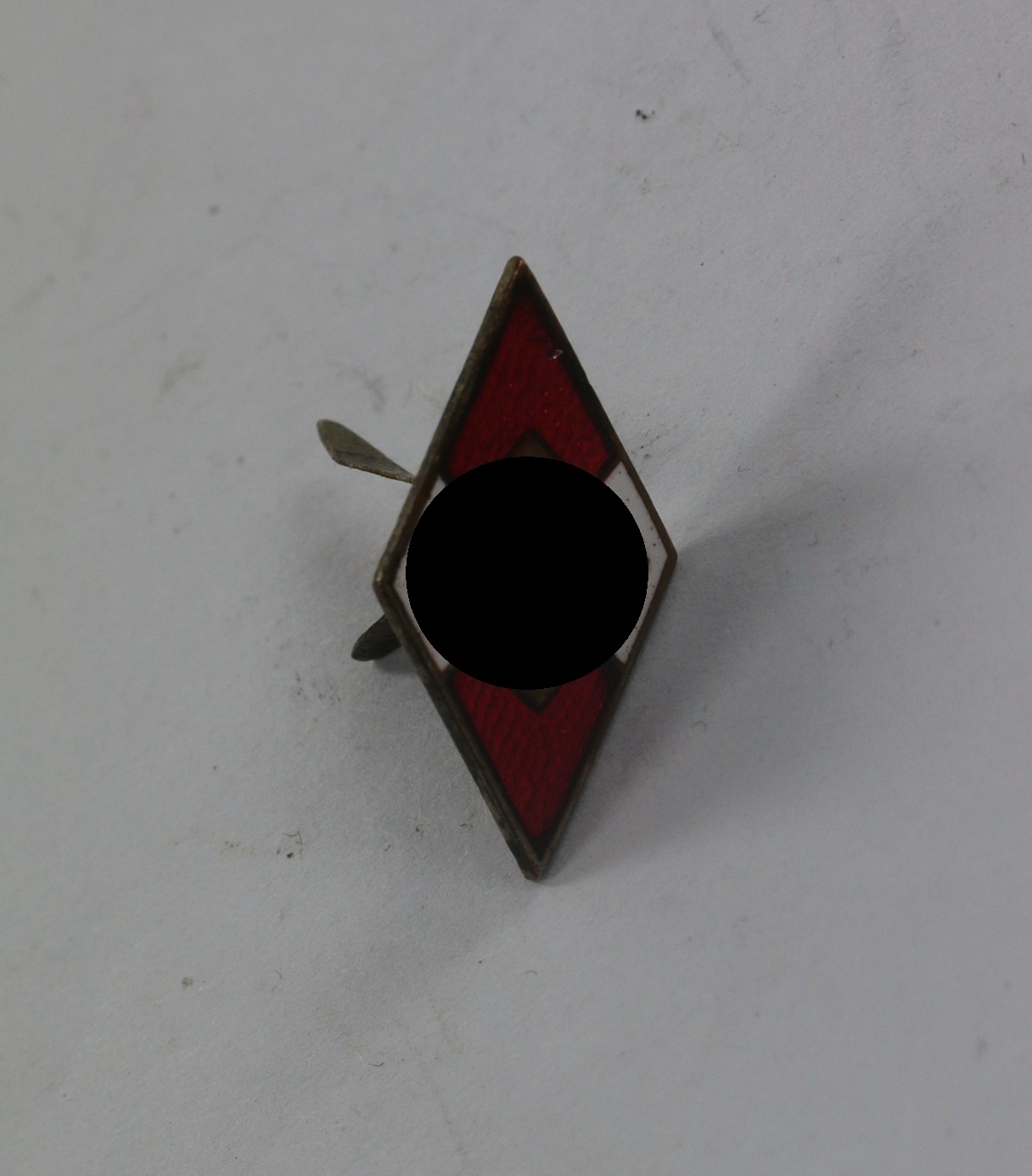 hitlerjugend_hj_ersatzteil_raute_f_r_fahrtenmesser_hst Hitler Youth (HJ), Diamond Badge for the Hitler Youth Dagger. Maker RZM 15 – Bild 1