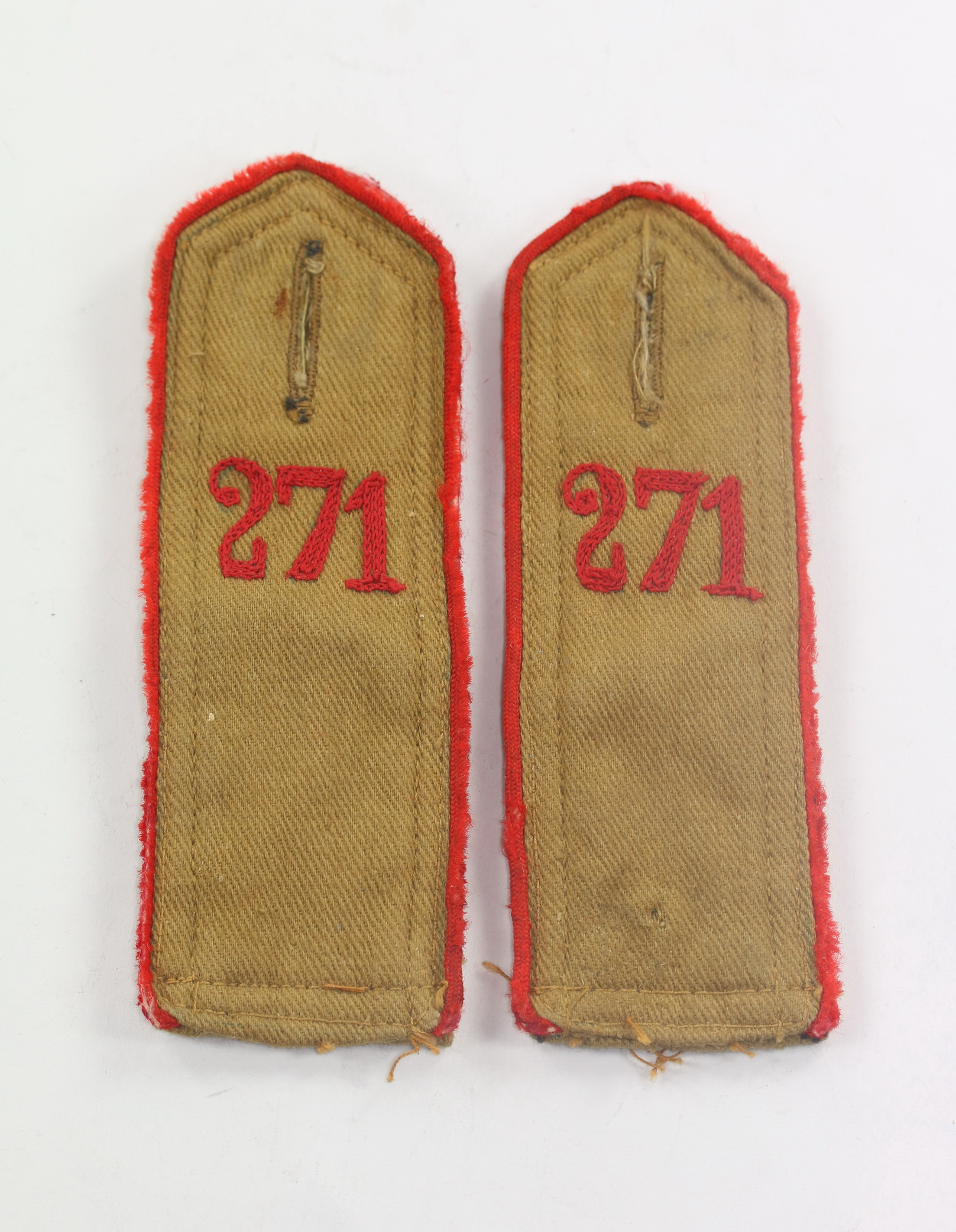 Hitler Youth (HJ), Pair of Shoulder Straps Bann 271 (Lüneburger Heide) – Bild 1