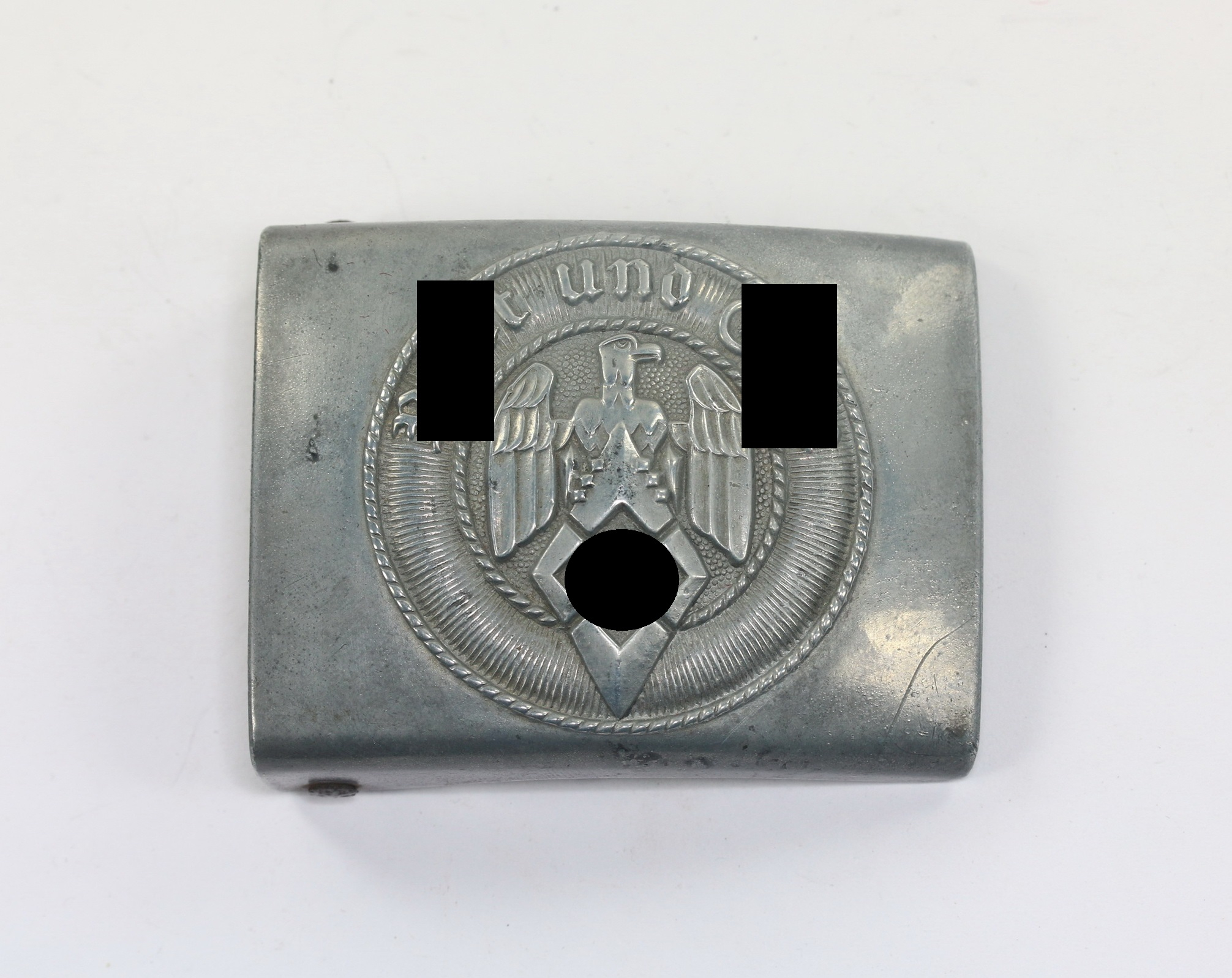 hitlerjugend_hj_koppelschloss_hst Hitler Youth (HJ), Belt Buckle. Maker RZM M4/39 2 (Assmann & Söhne, Lüdenscheid) – Bild 1