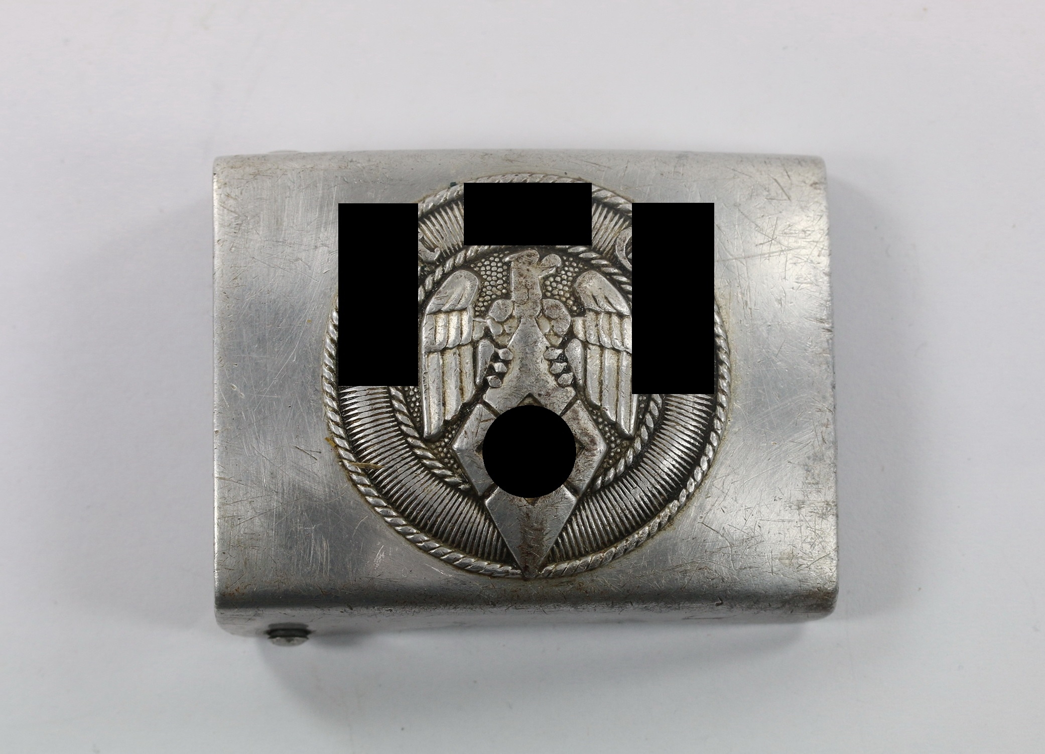 Hitler Youth (HJ) Belt Buckle. Maker RZM M4/46 (Wilhelm Schröder & Cie., Lüdenscheid) – Bild 1