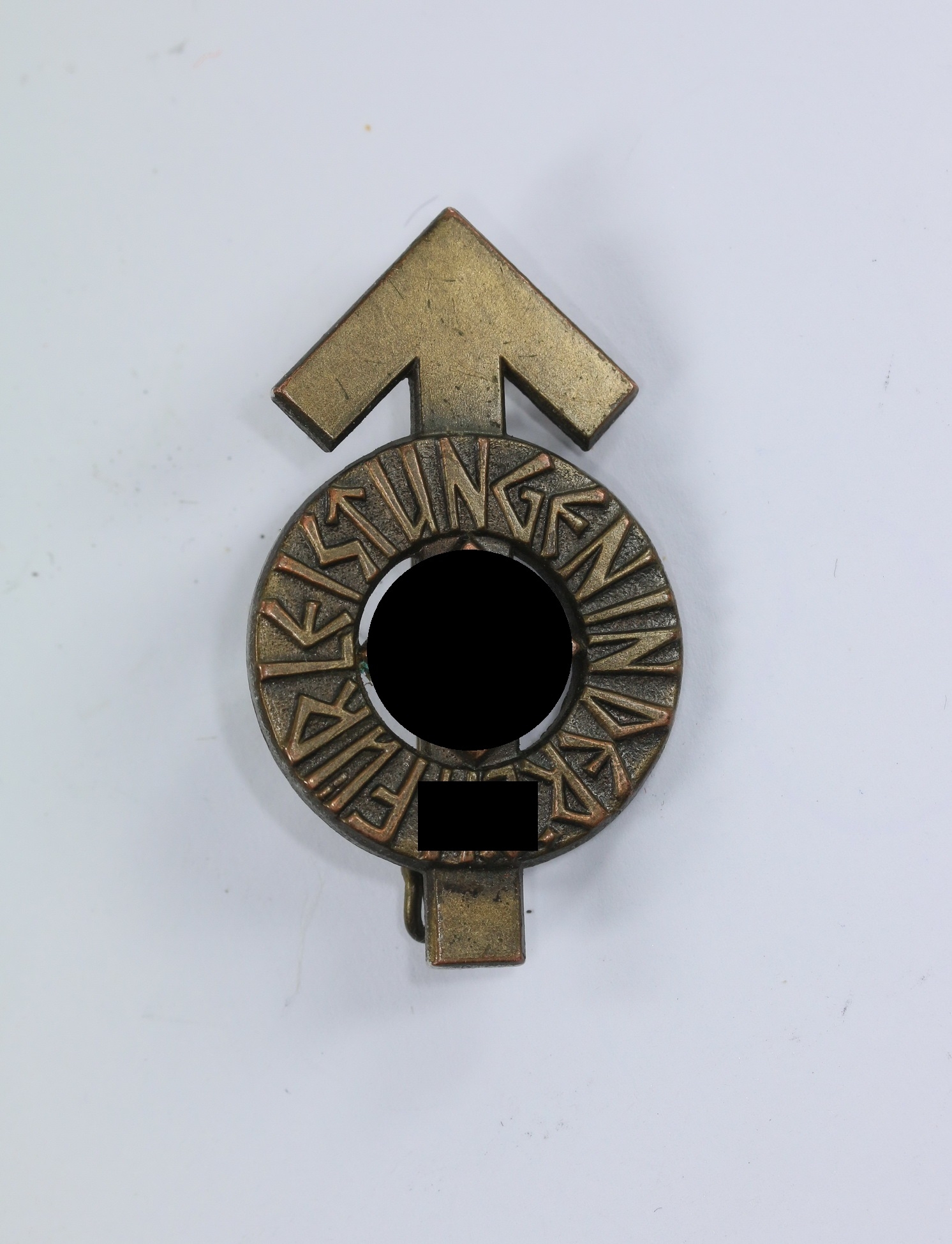 hitlerjugend_hj_leistungsabzeichen_in_bronze_hst Hitler Youth (HJ) Bronze Achievement Badge. Maker RZM M1/36. – Bild 1